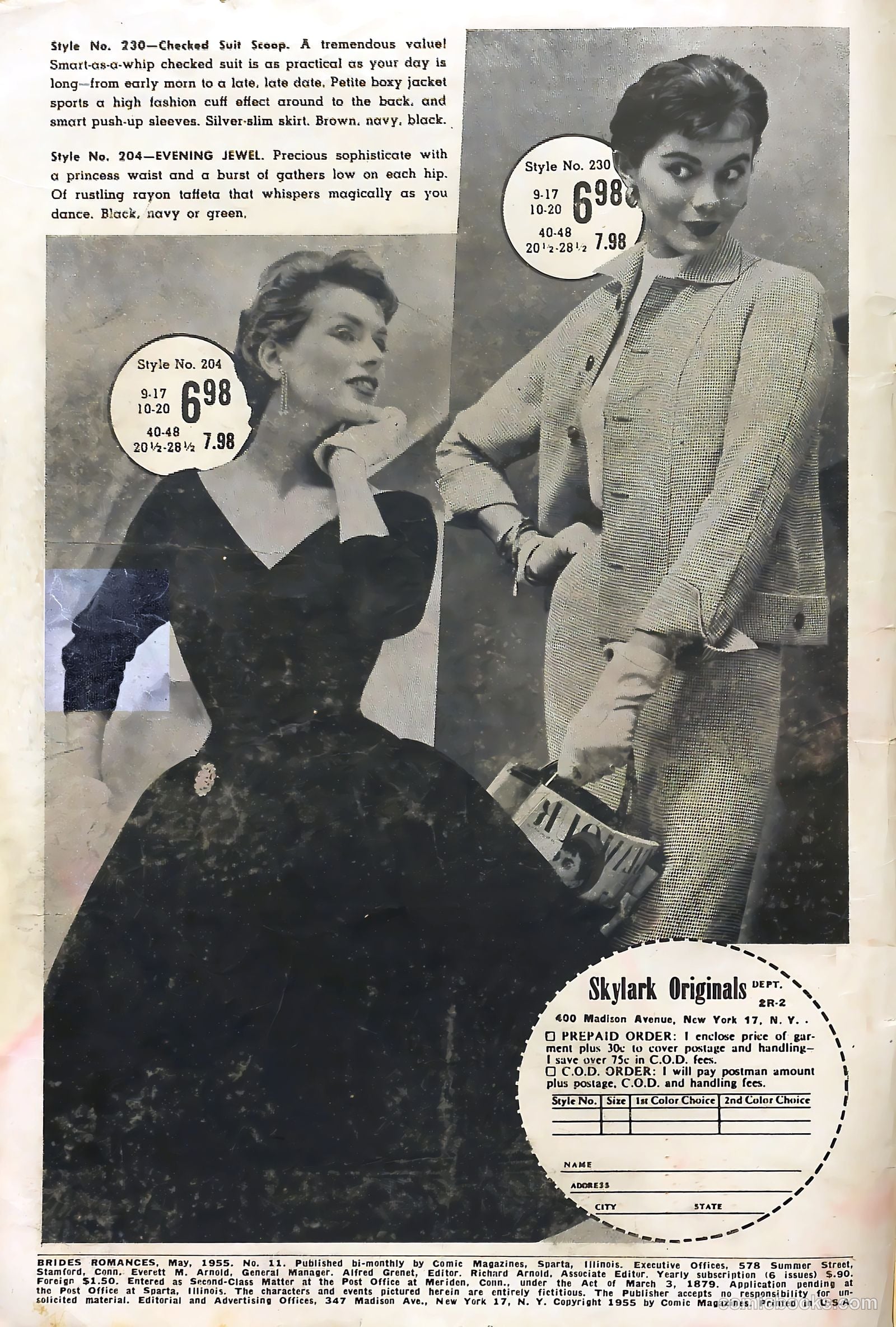 Brides Romances #11 (1955) — page 3 of 37