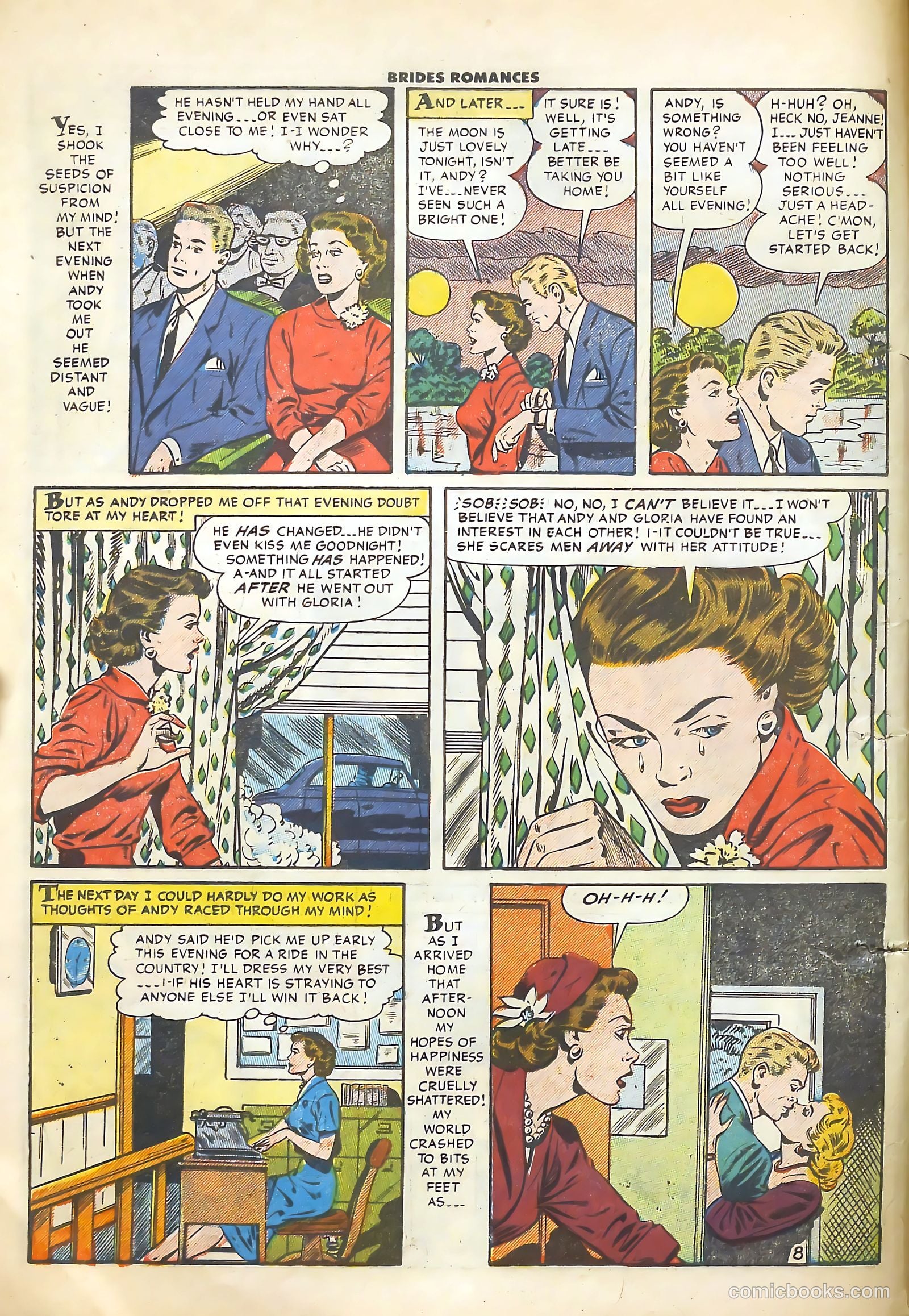 Brides Romances #11 (1955) — page 11 of 37