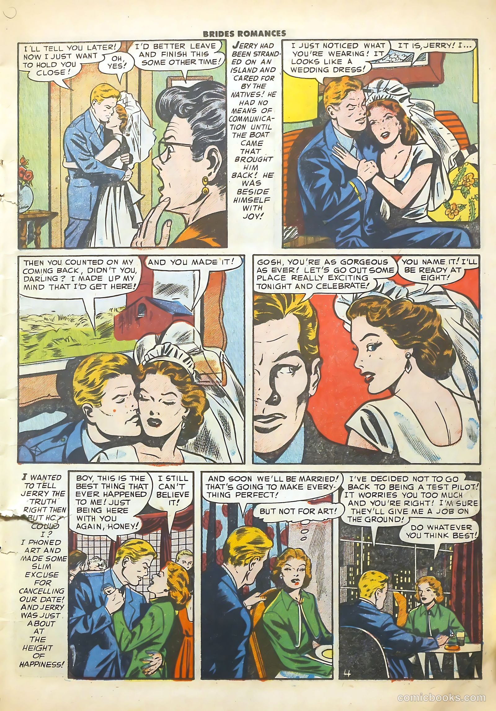 Brides Romances #11 (1955) — page 16 of 37