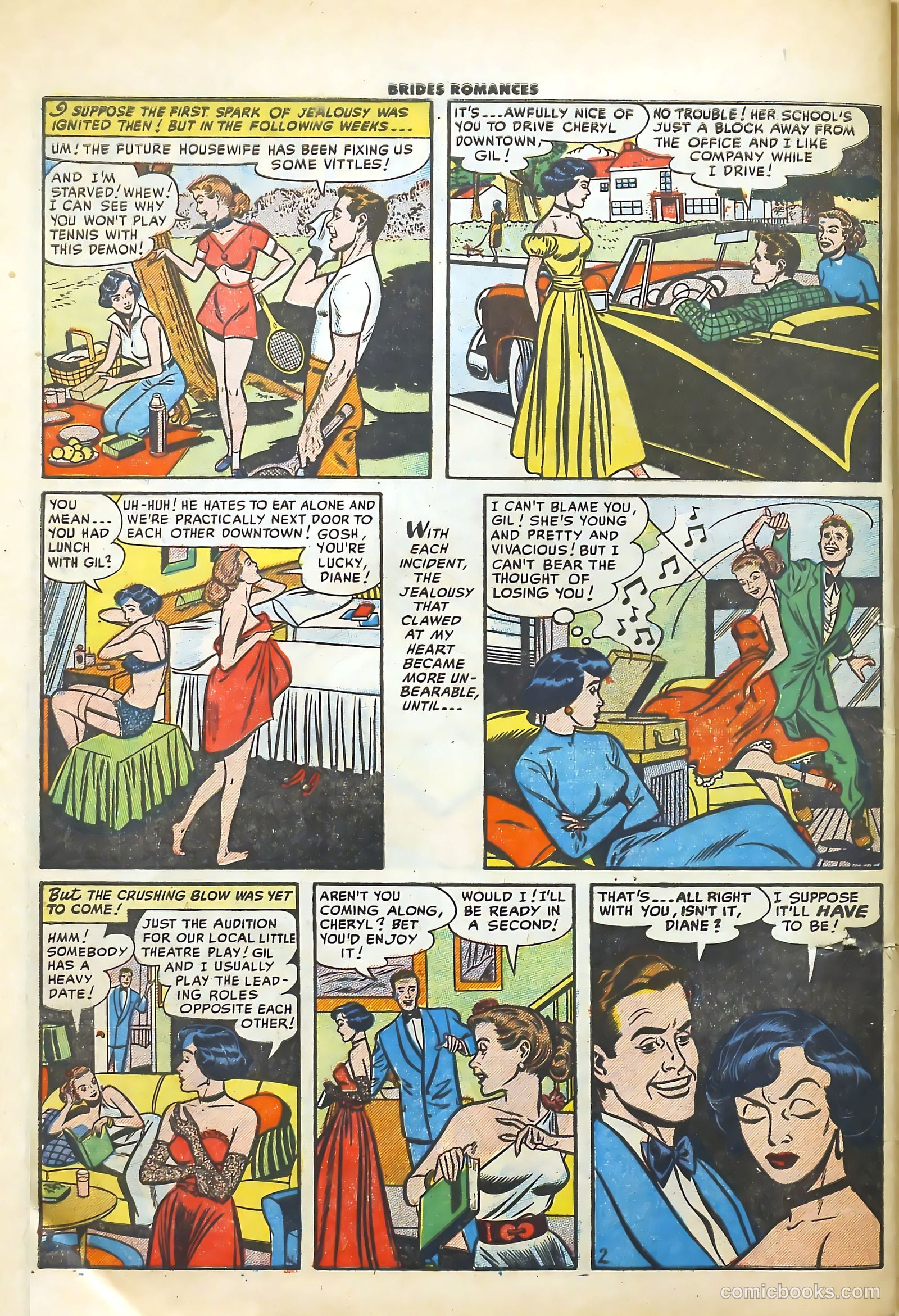 Brides Romances #11 (1955) — page 29 of 37