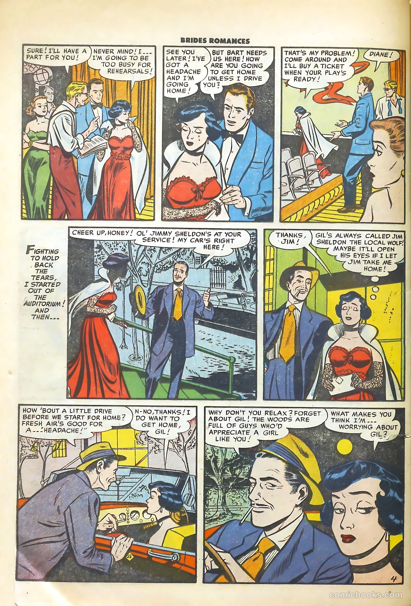 Brides Romances #11 (1955) — page 31 of 37