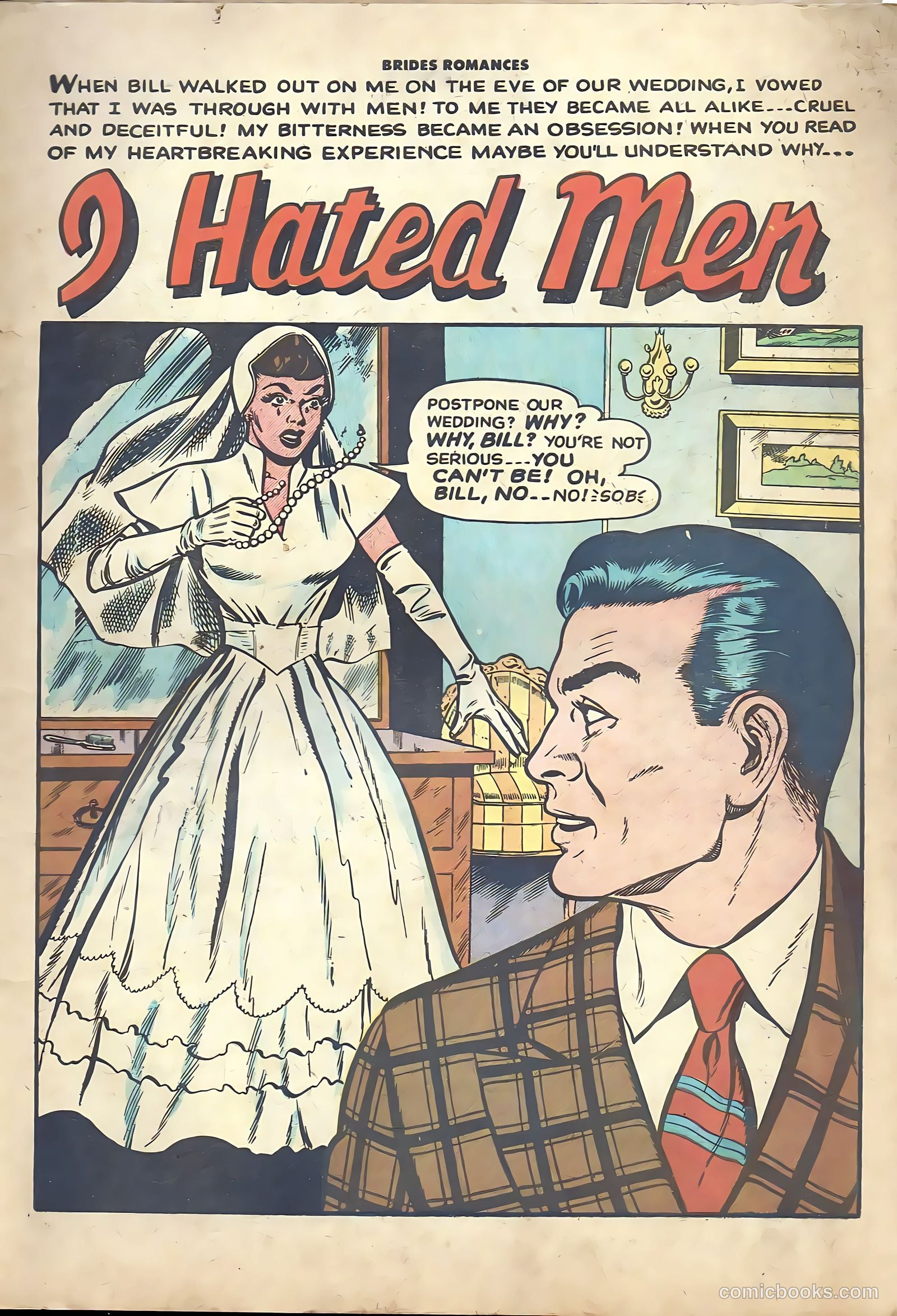 Brides Romances #12 (1955) — page 3 of 36