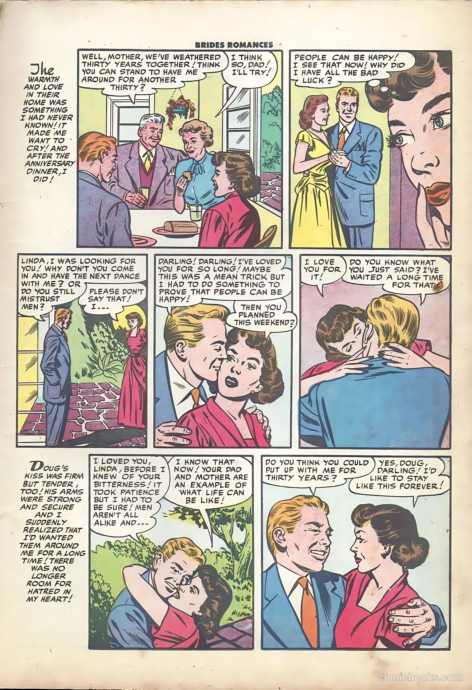Brides Romances #12 (1955) — page 11 of 36
