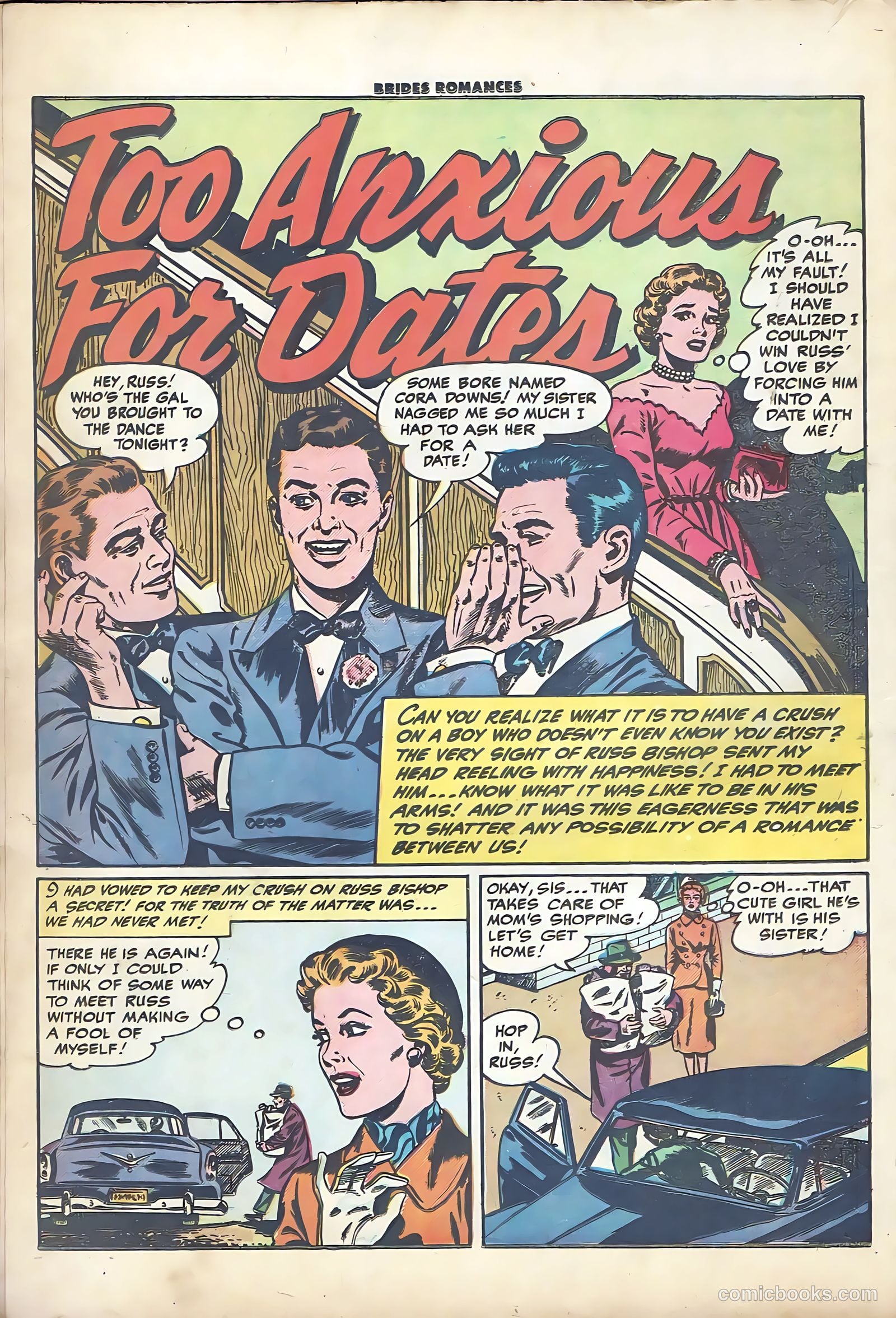 Brides Romances #12 (1955) — page 12 of 36