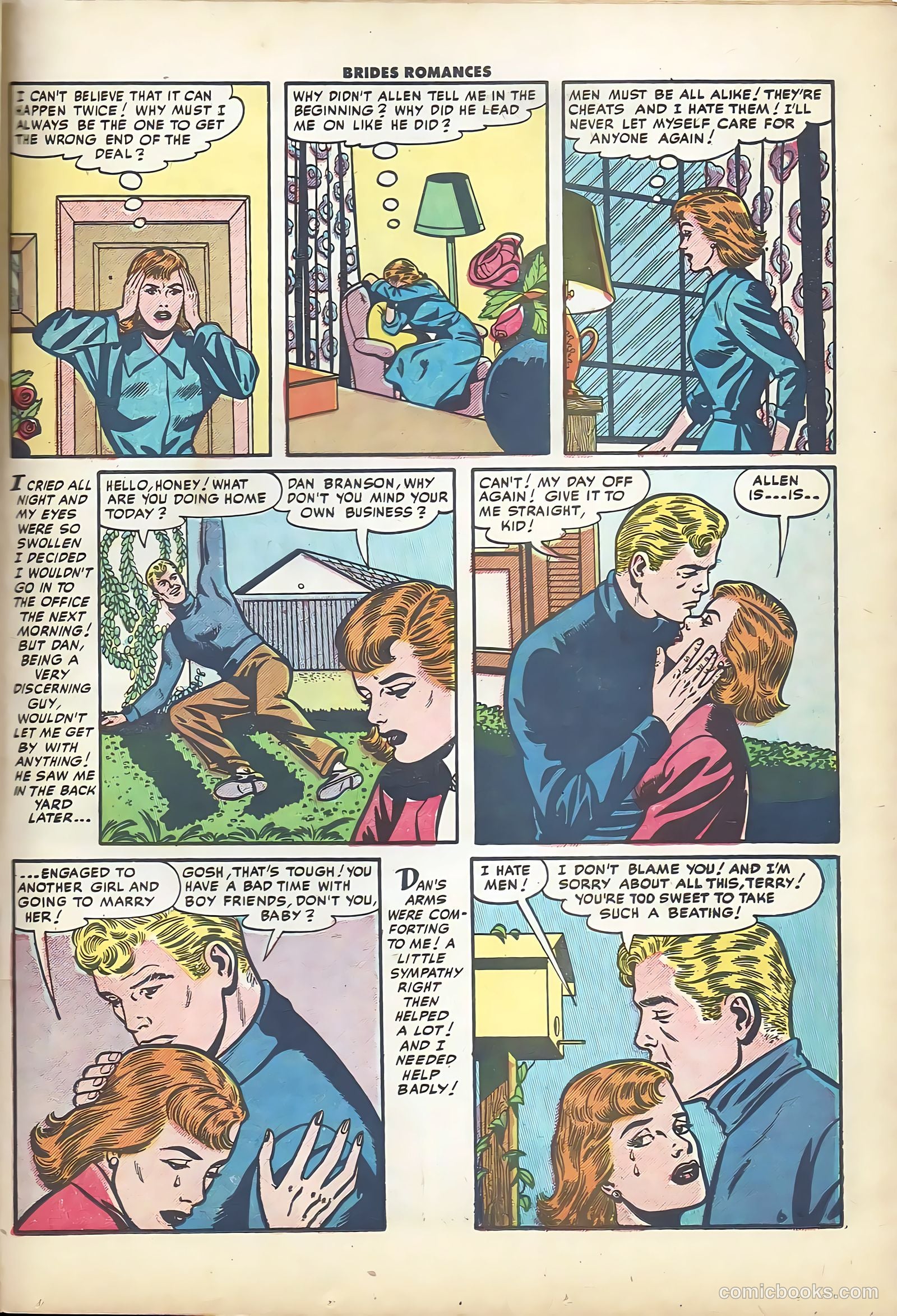Brides Romances #12 (1955) — page 23 of 36