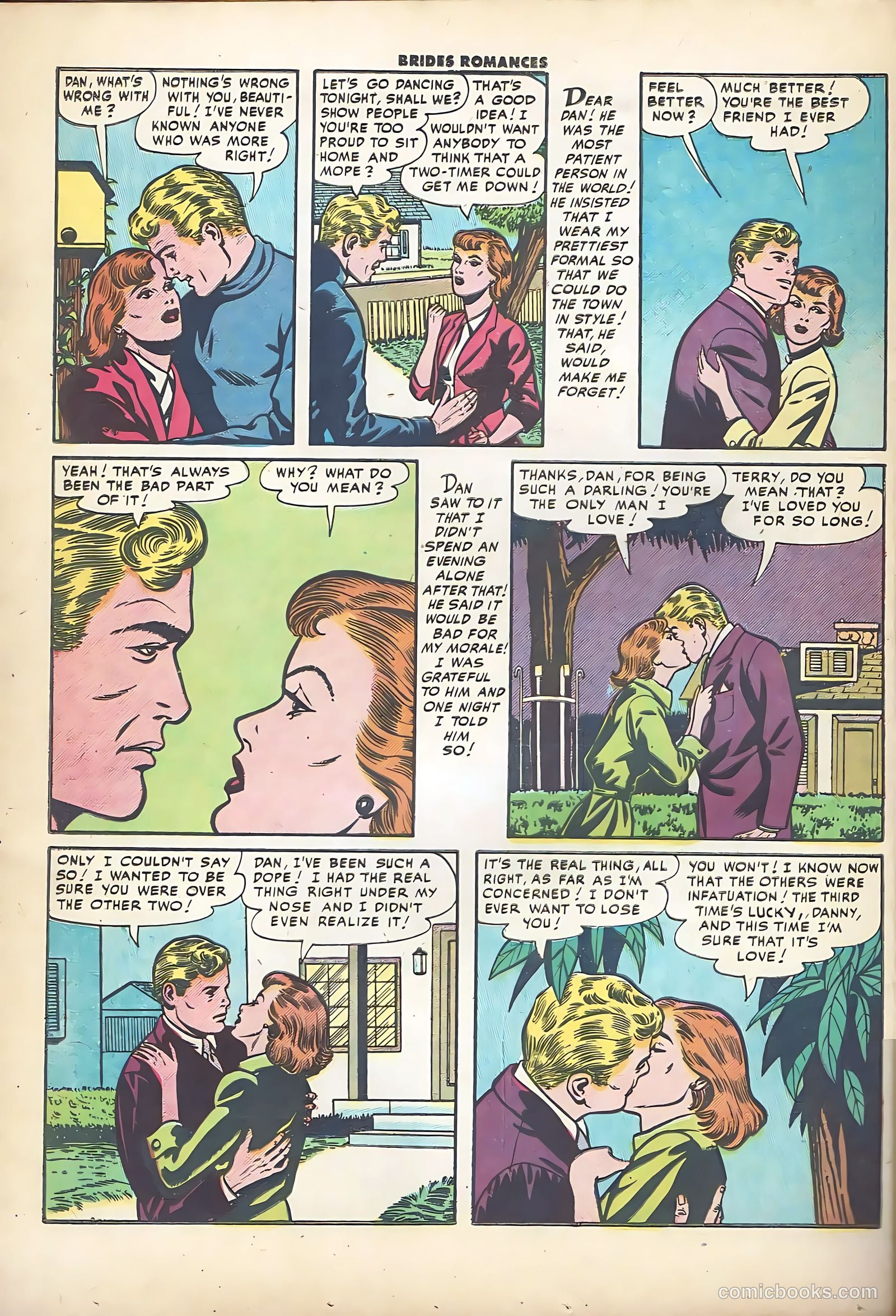 Brides Romances #12 (1955) — page 24 of 36