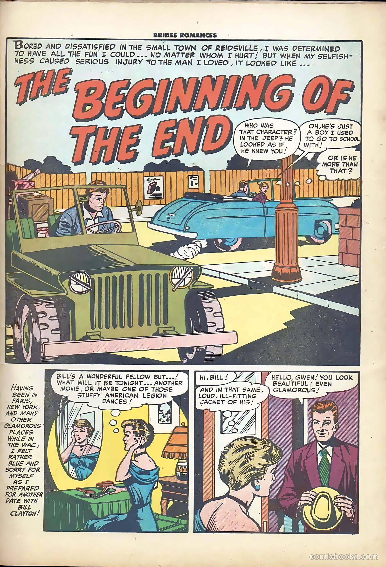 Brides Romances #12 (1955) — page 27 of 36
