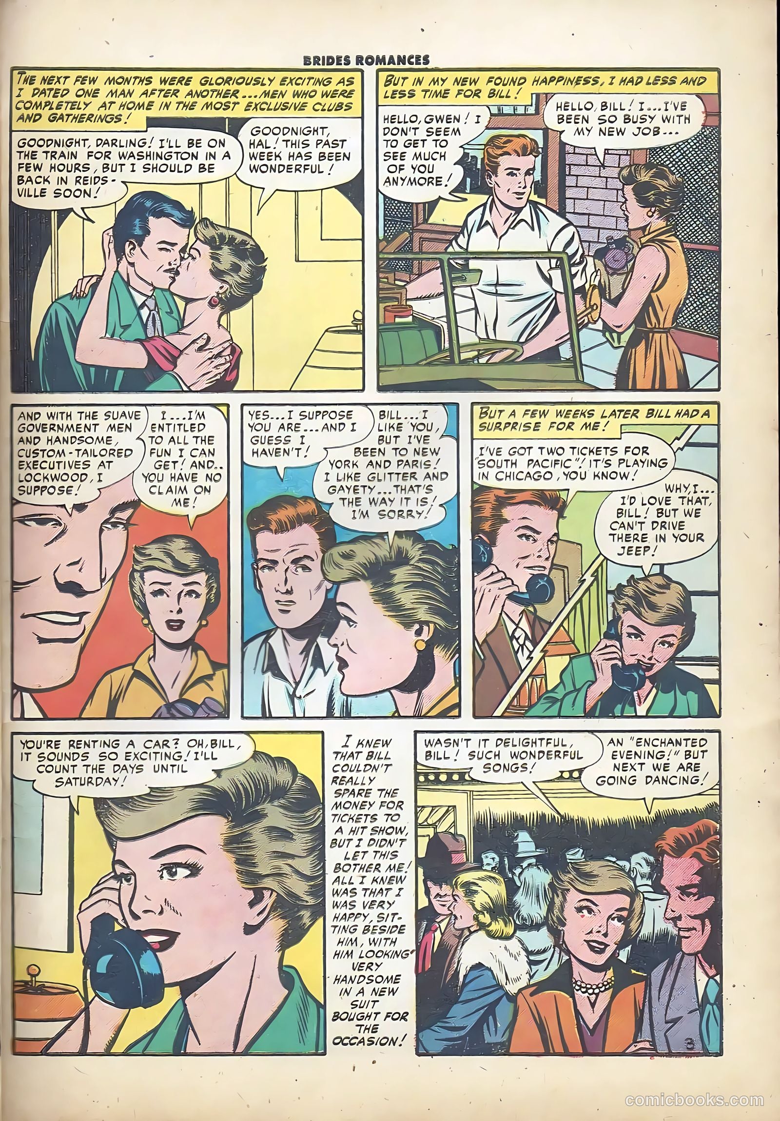 Brides Romances #12 (1955) — page 29 of 36