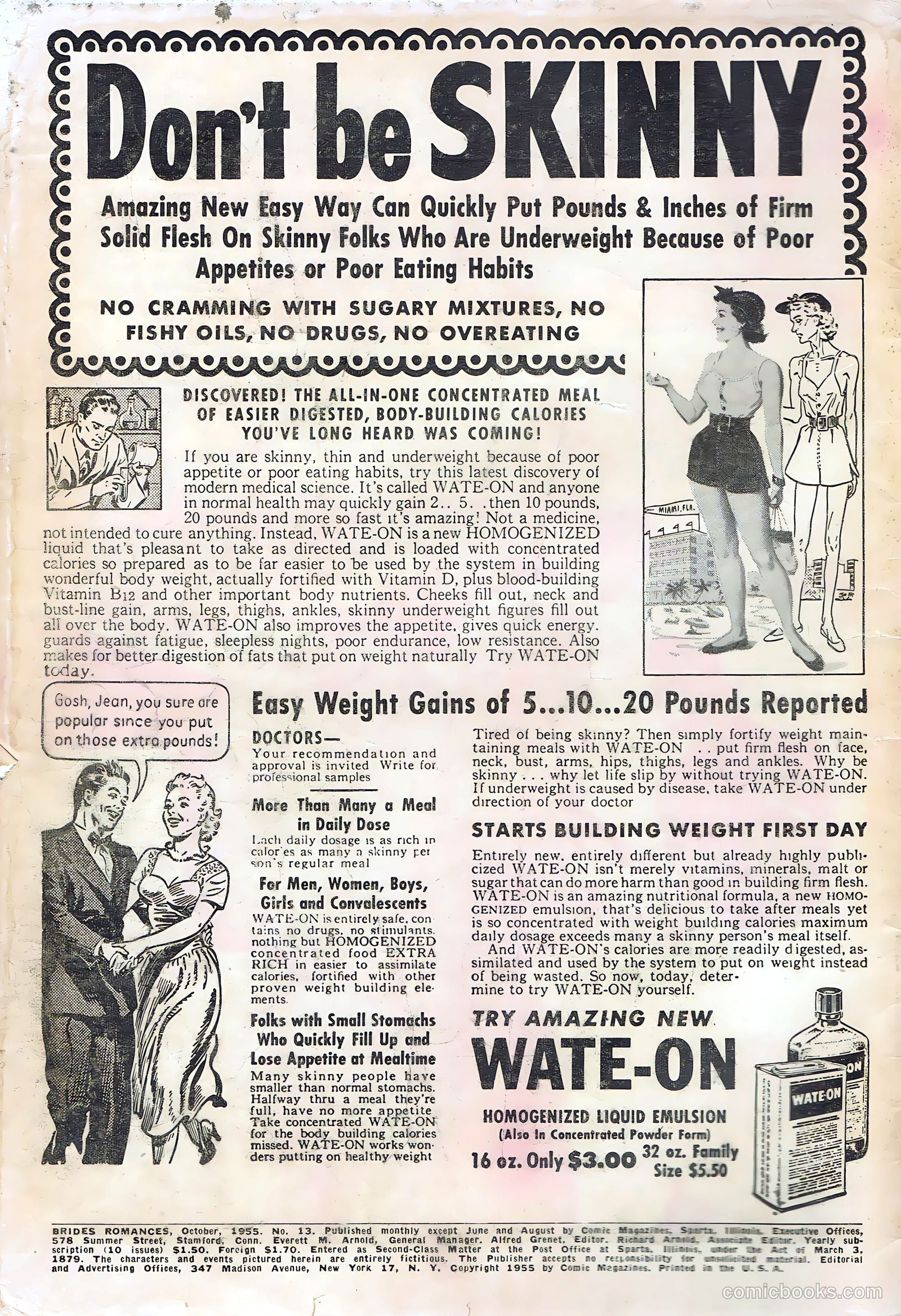 Brides Romances #13 (1955) — page 2 of 36