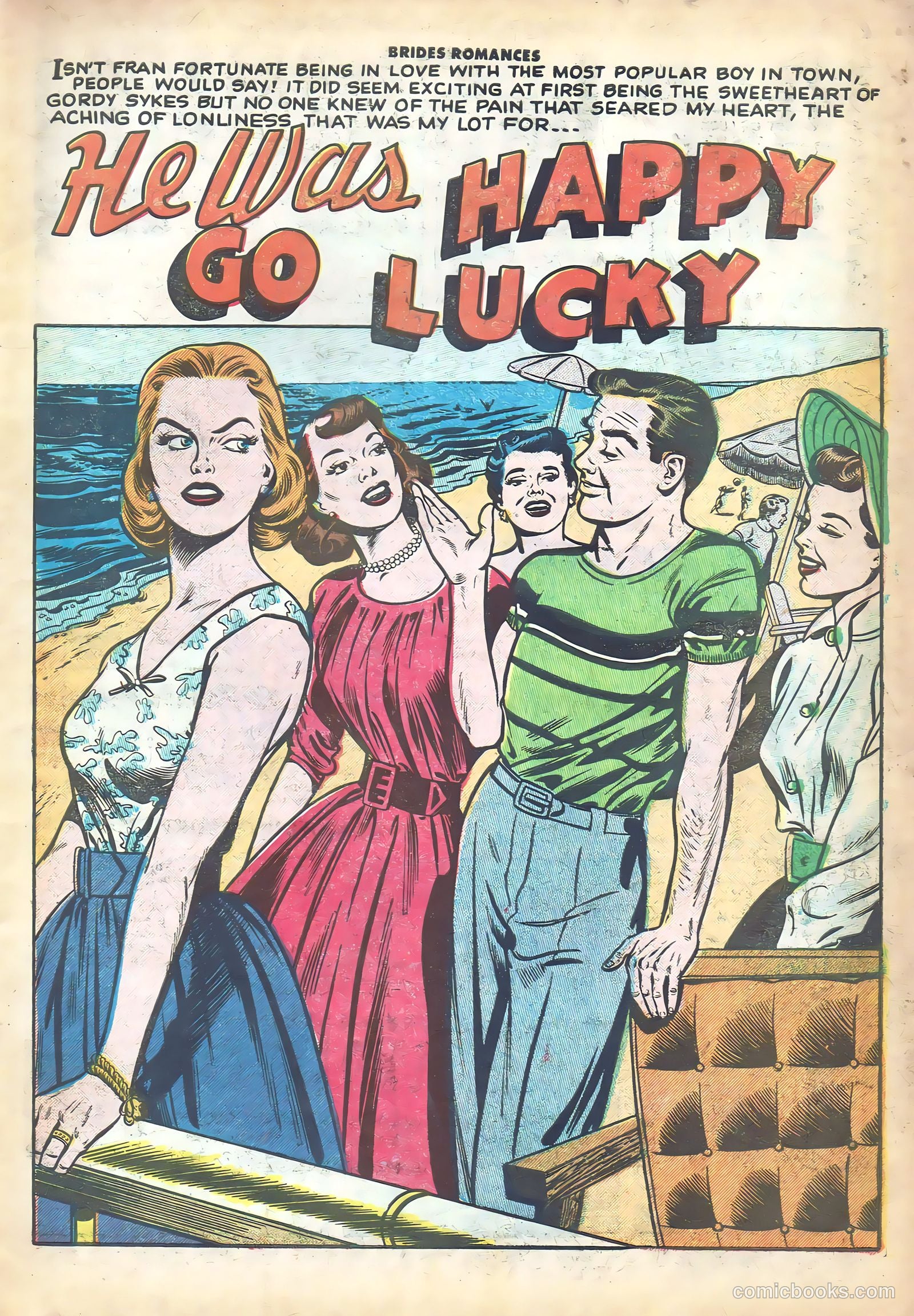 Brides Romances #13 (1955) — page 3 of 36