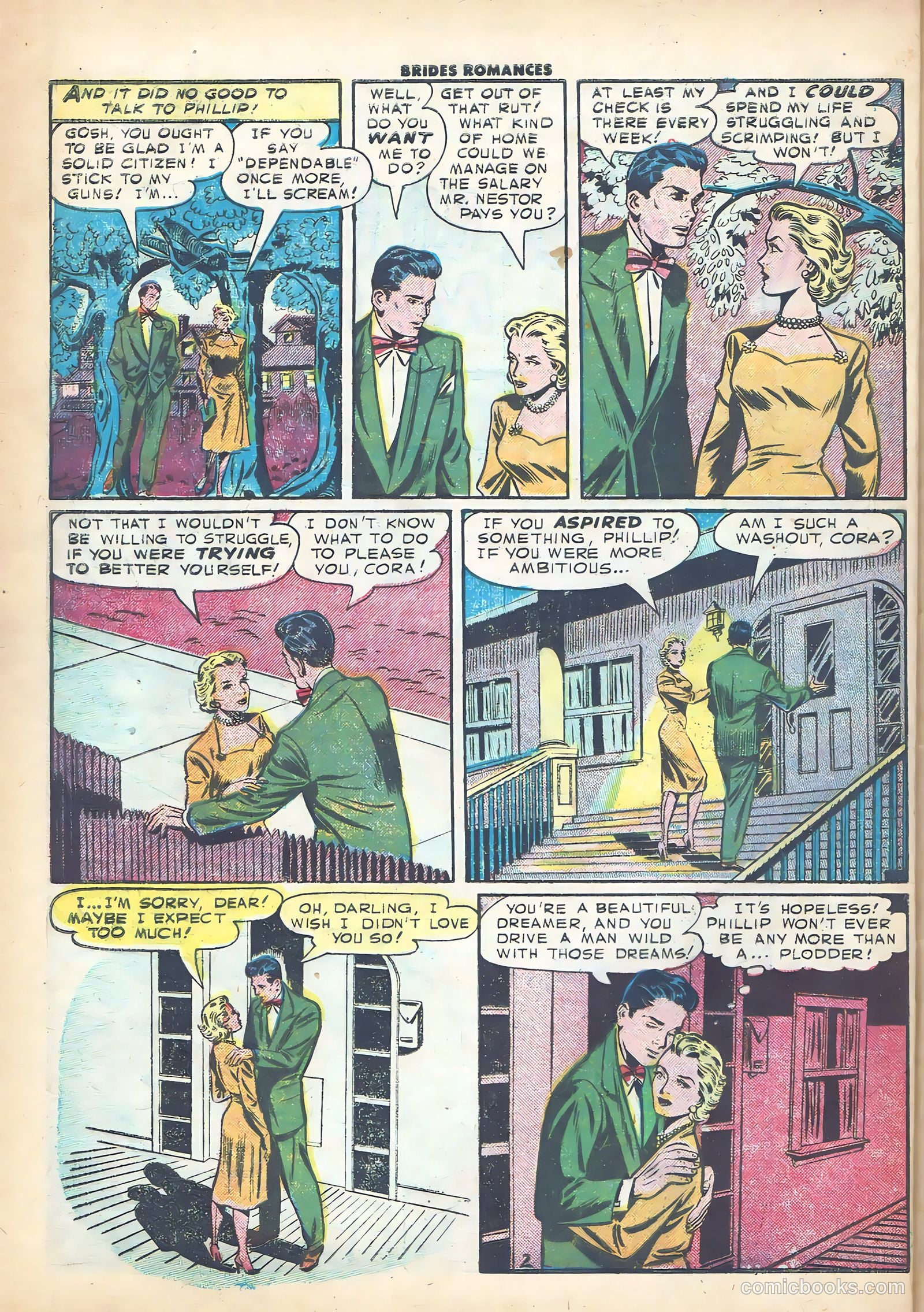 Brides Romances #13 (1955) — page 28 of 36