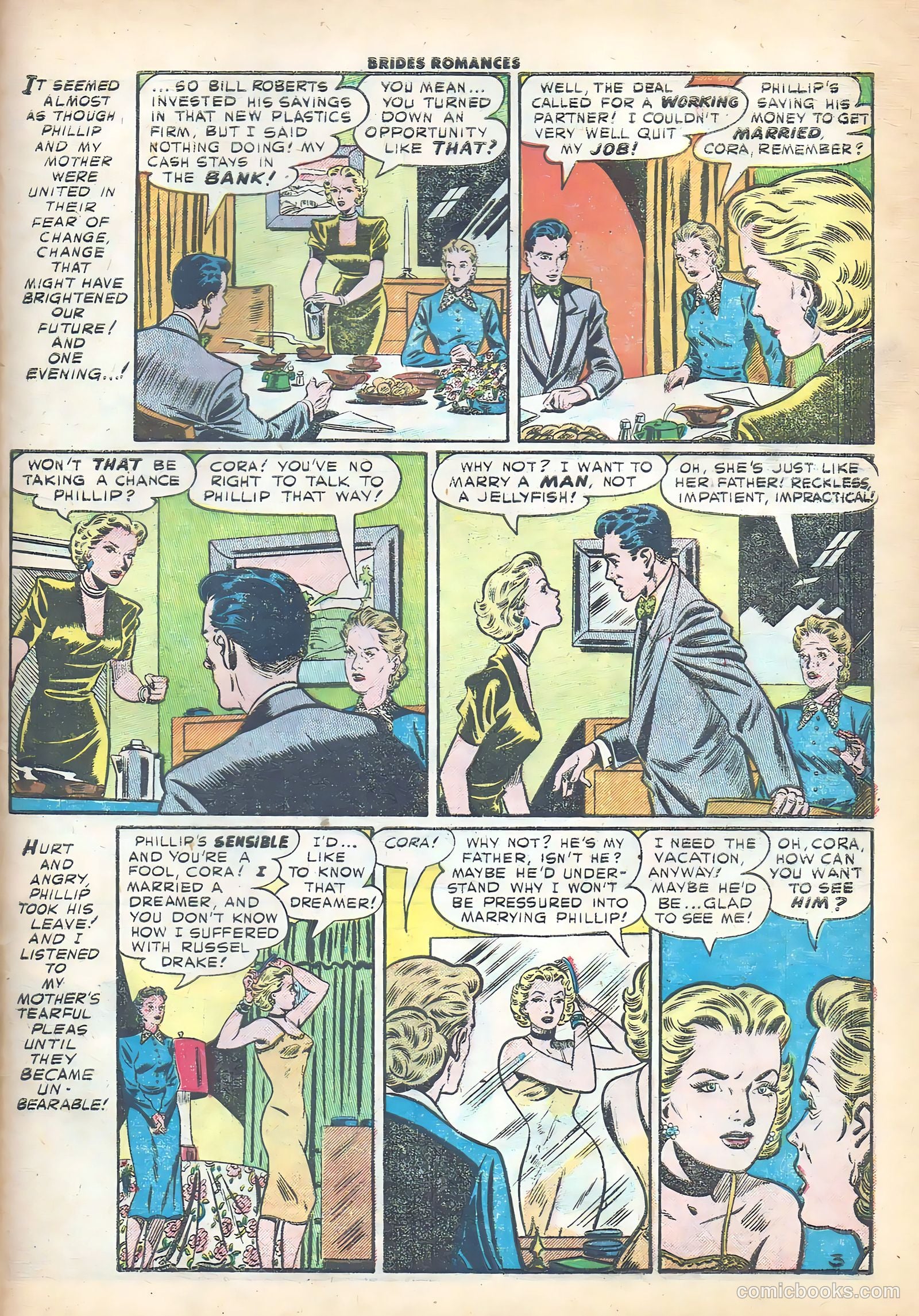 Brides Romances #13 (1955) — page 29 of 36