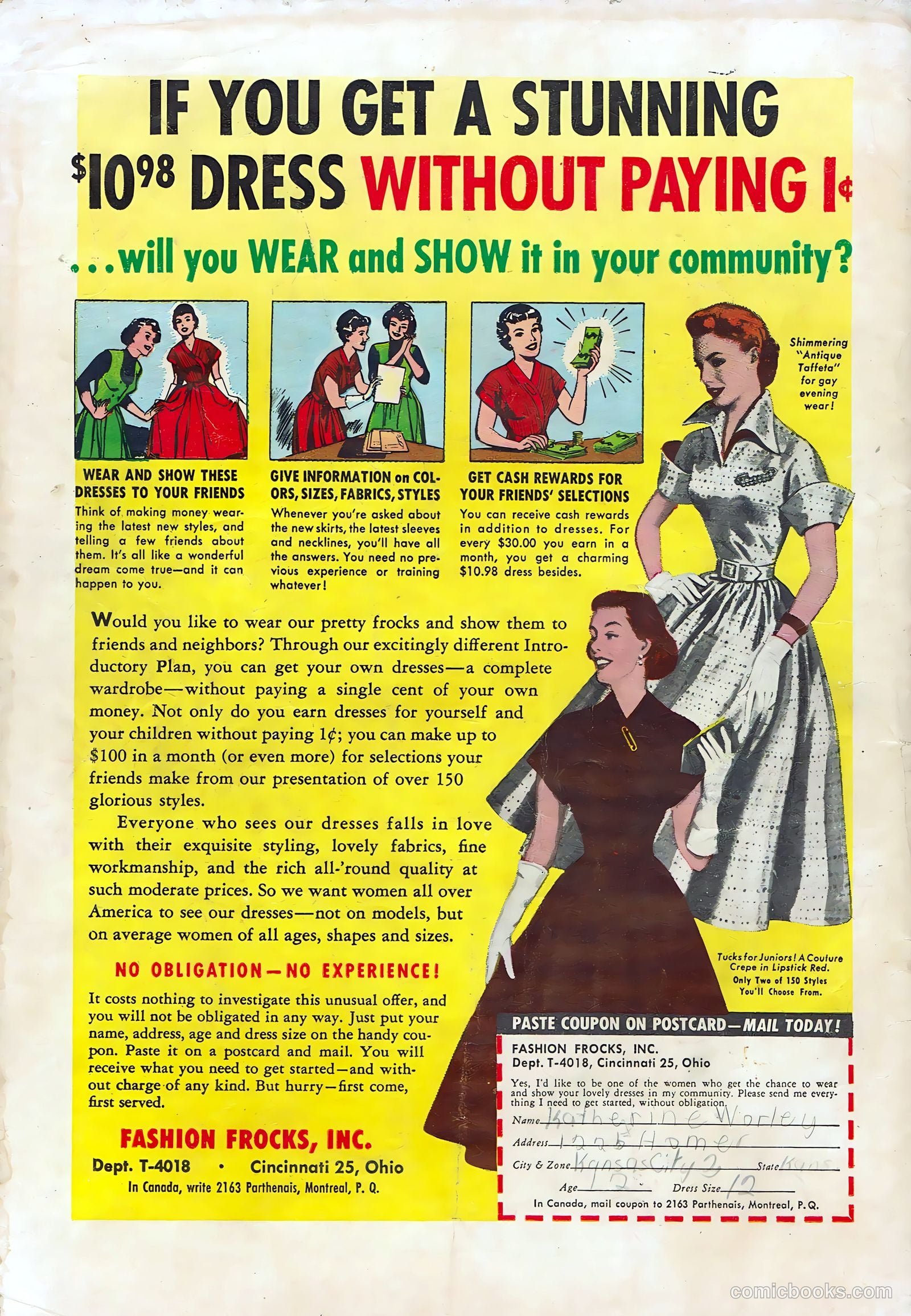 Brides Romances #13 (1955) — page 36 of 36