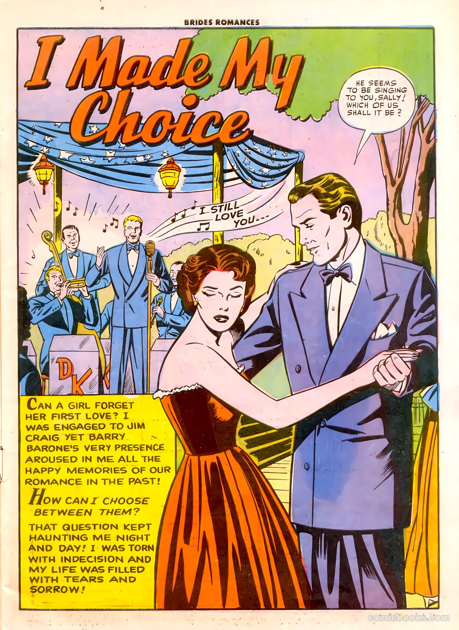 Brides Romances #14 (1955) — page 3 of 36