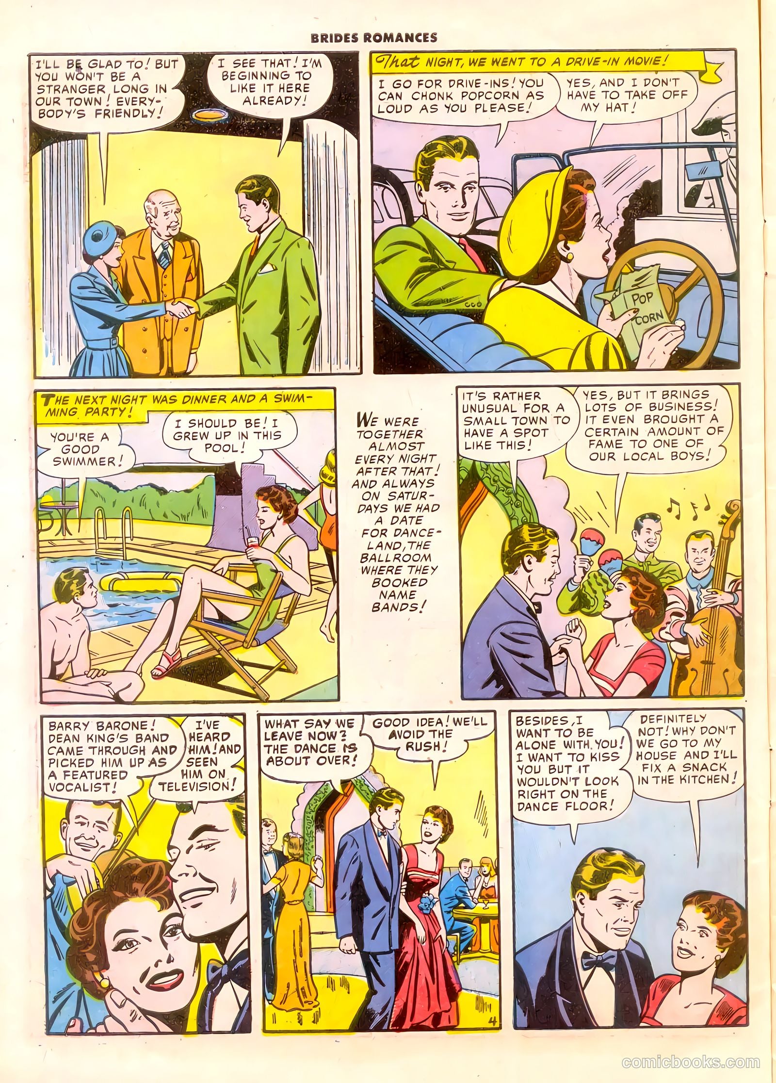 Brides Romances #14 (1955) — page 6 of 36