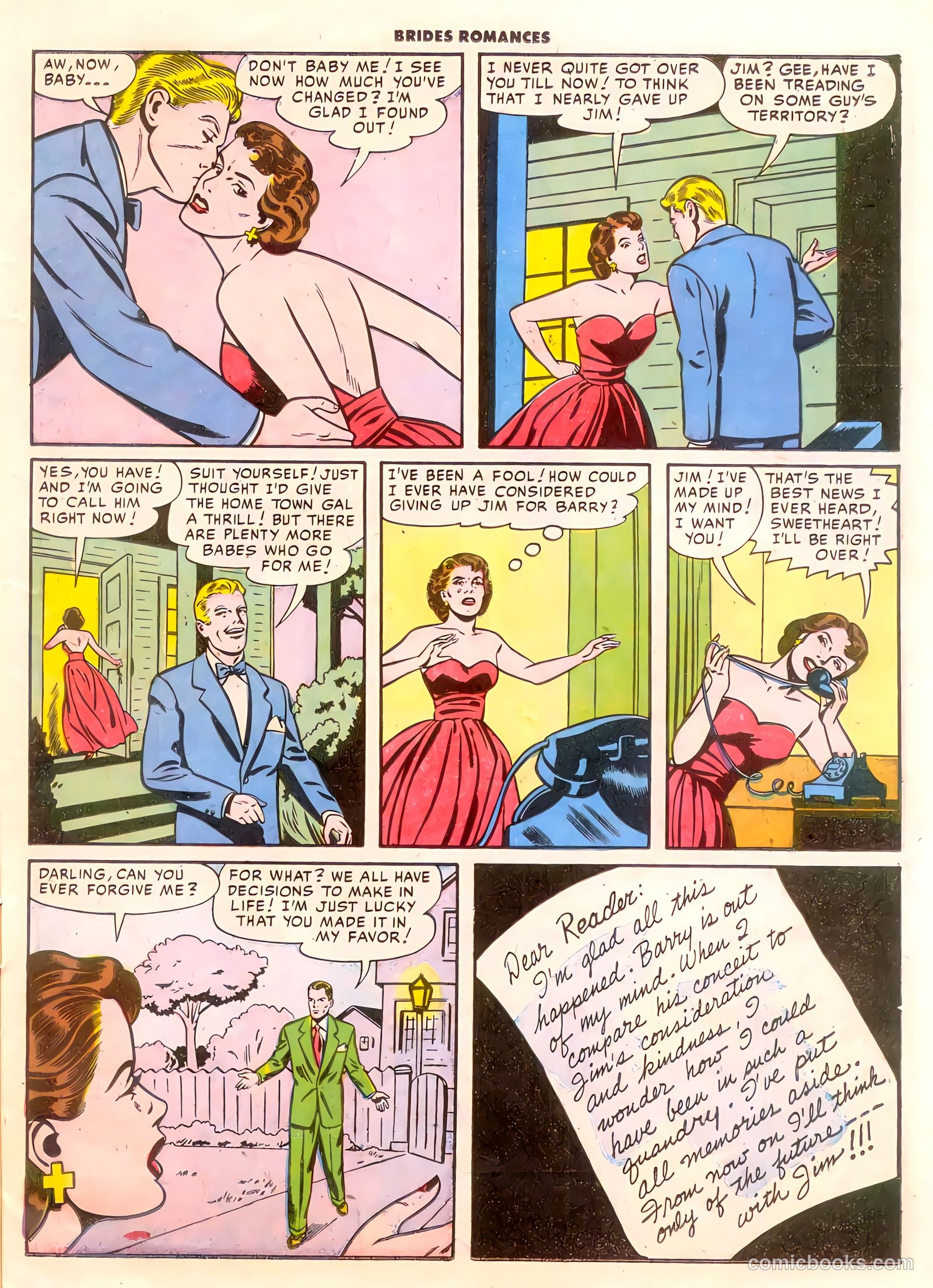 Brides Romances #14 (1955) — page 11 of 36