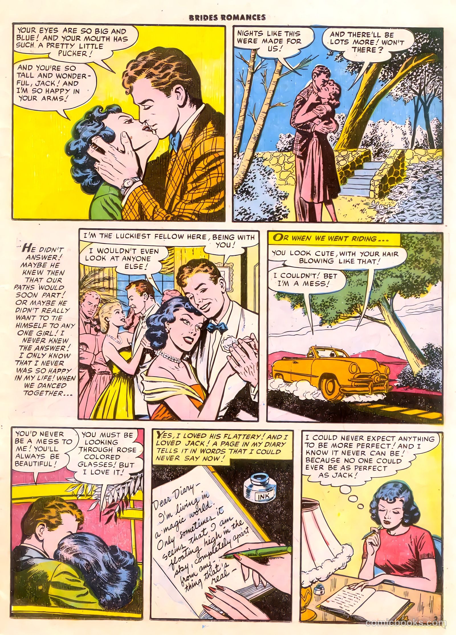 Brides Romances #14 (1955) — page 13 of 36