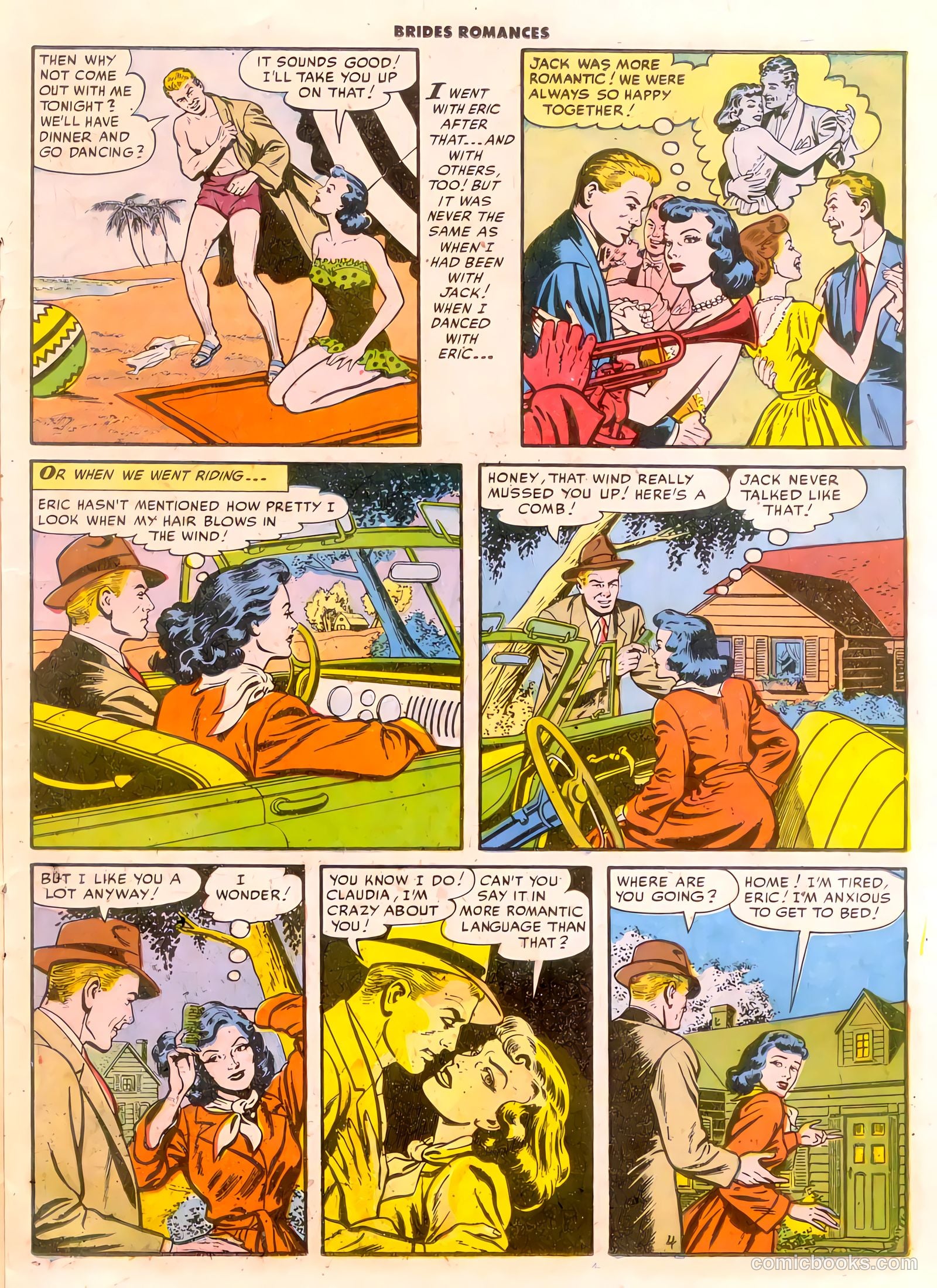 Brides Romances #14 (1955) — page 15 of 36