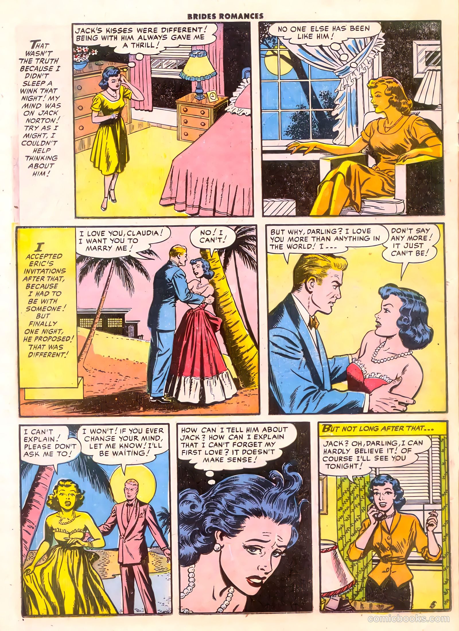 Brides Romances #14 (1955) — page 16 of 36