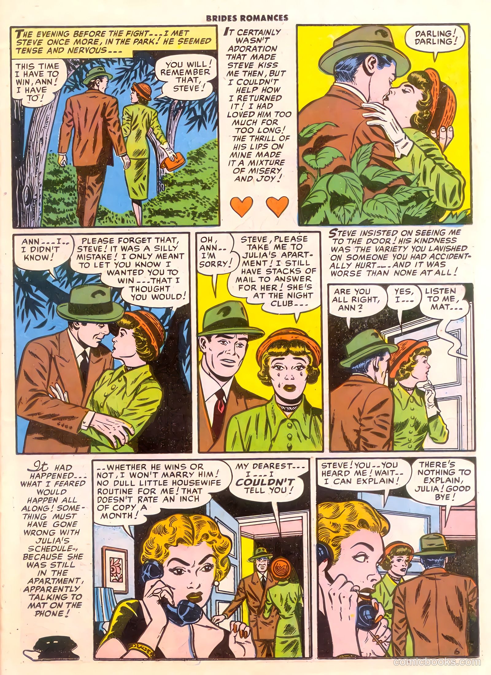 Brides Romances #14 (1955) — page 23 of 36