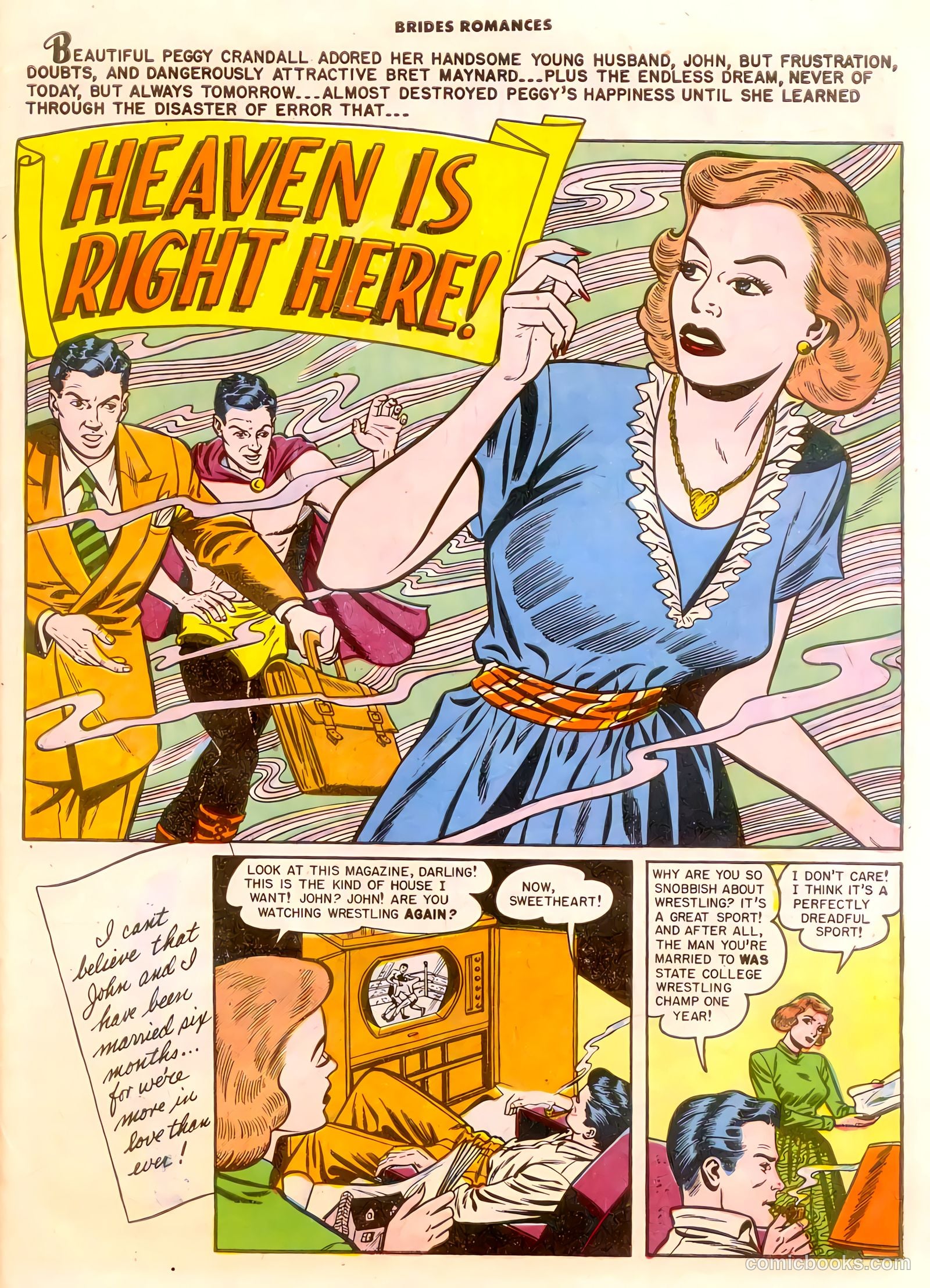 Brides Romances #14 (1955) — page 27 of 36