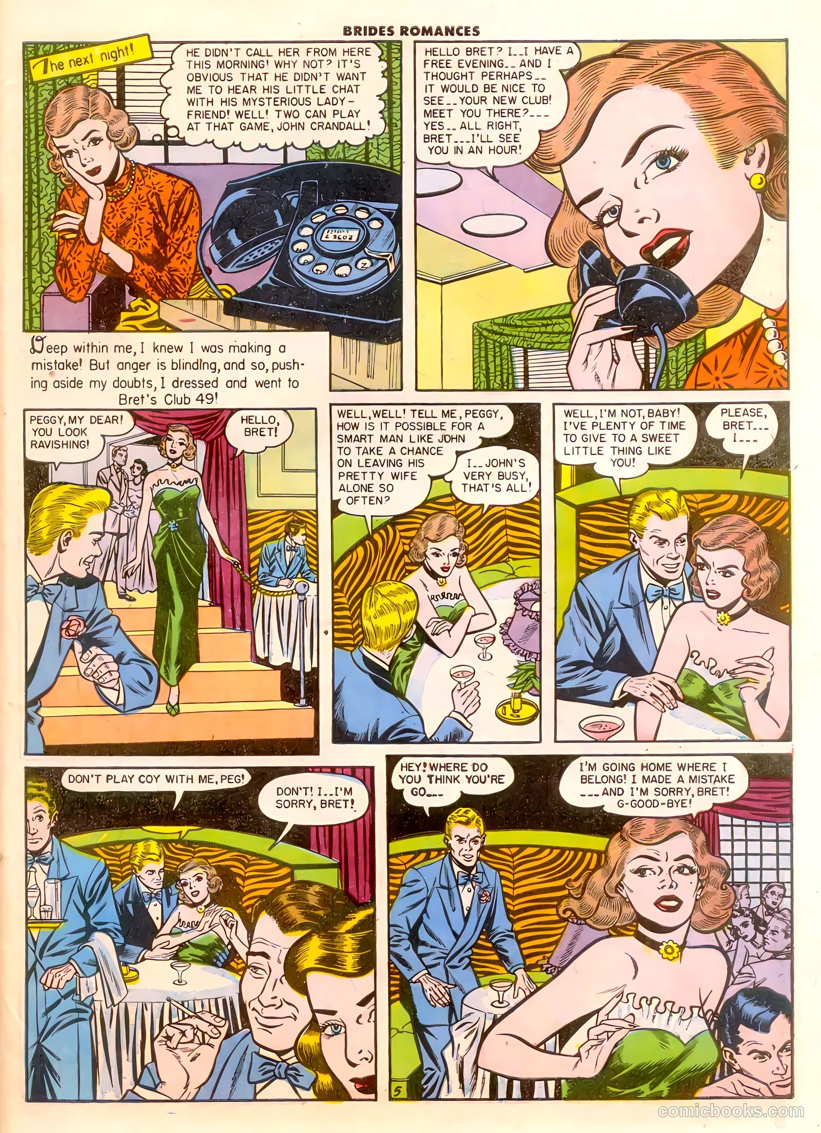 Brides Romances #14 (1955) — page 31 of 36
