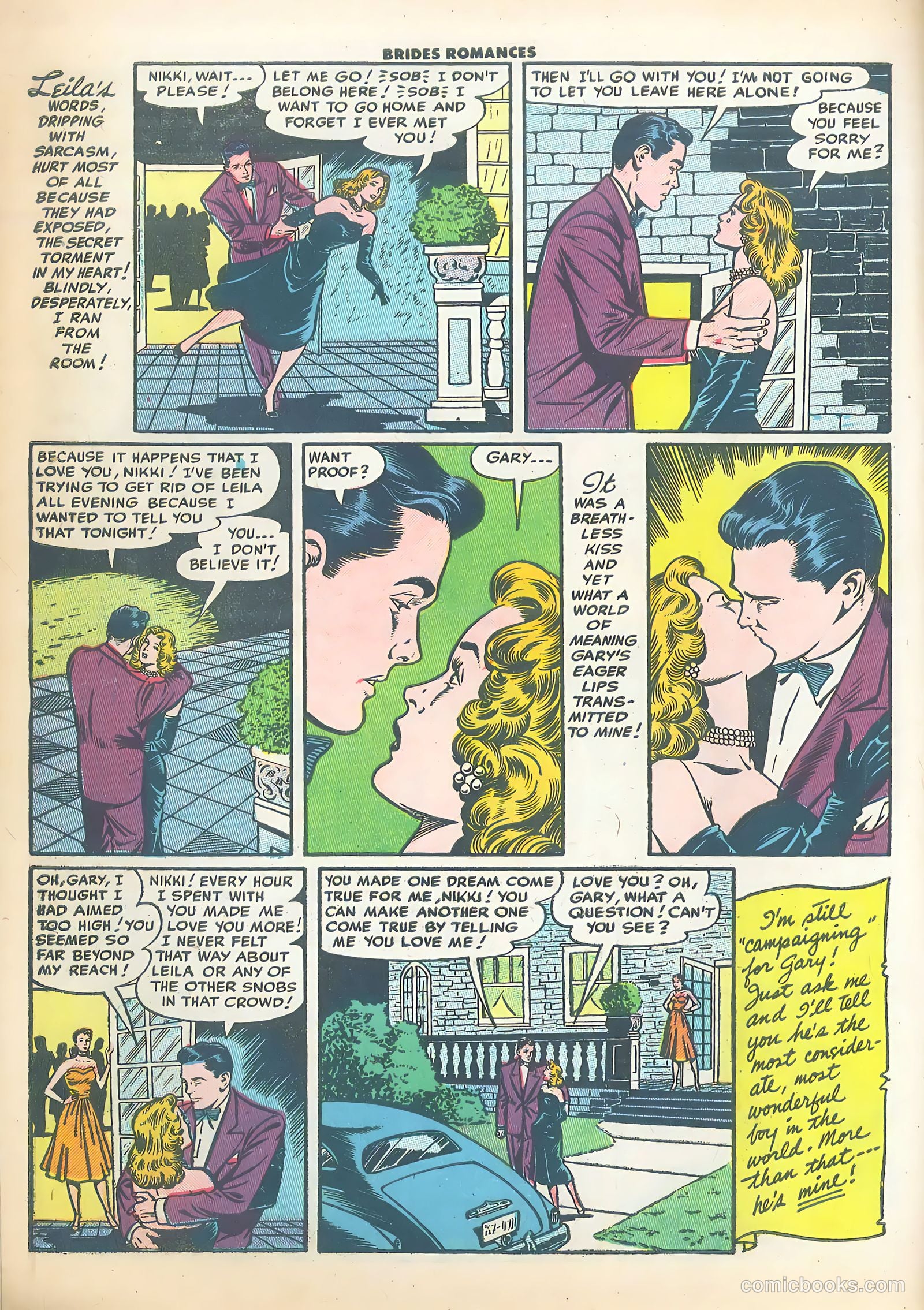 Brides Romances #15 (1955) — page 10 of 36