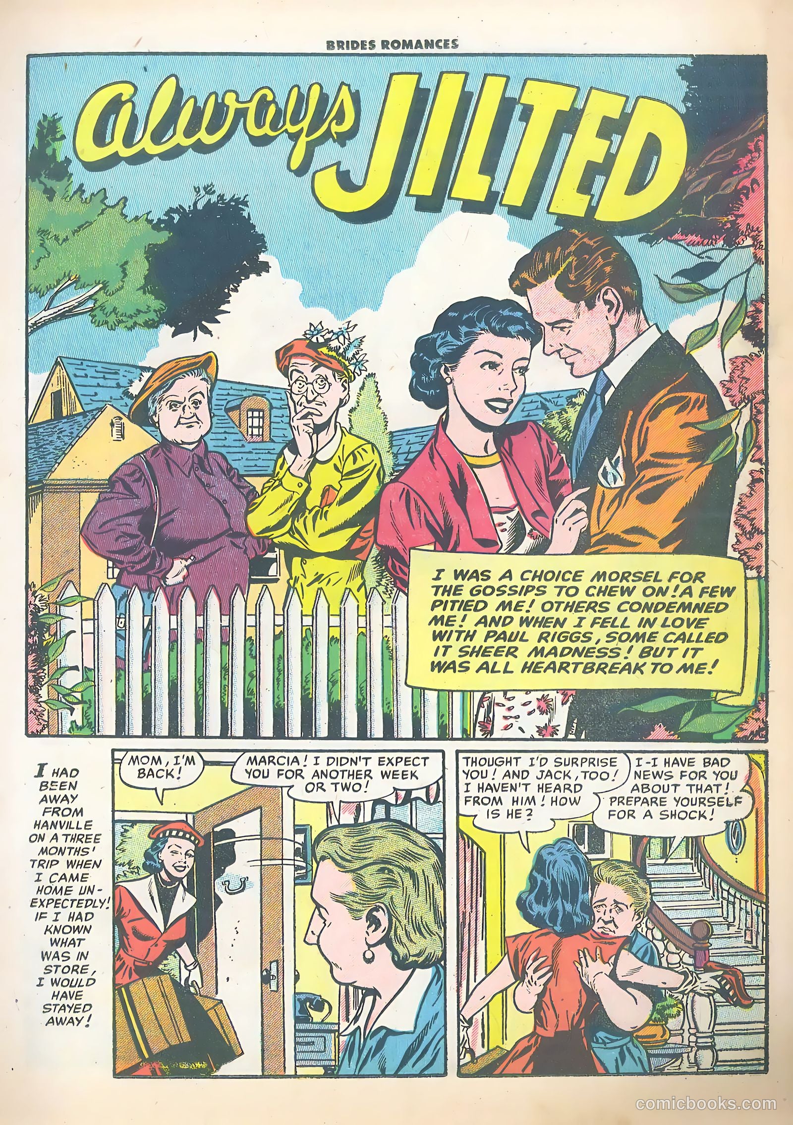 Brides Romances #15 (1955) — page 11 of 36
