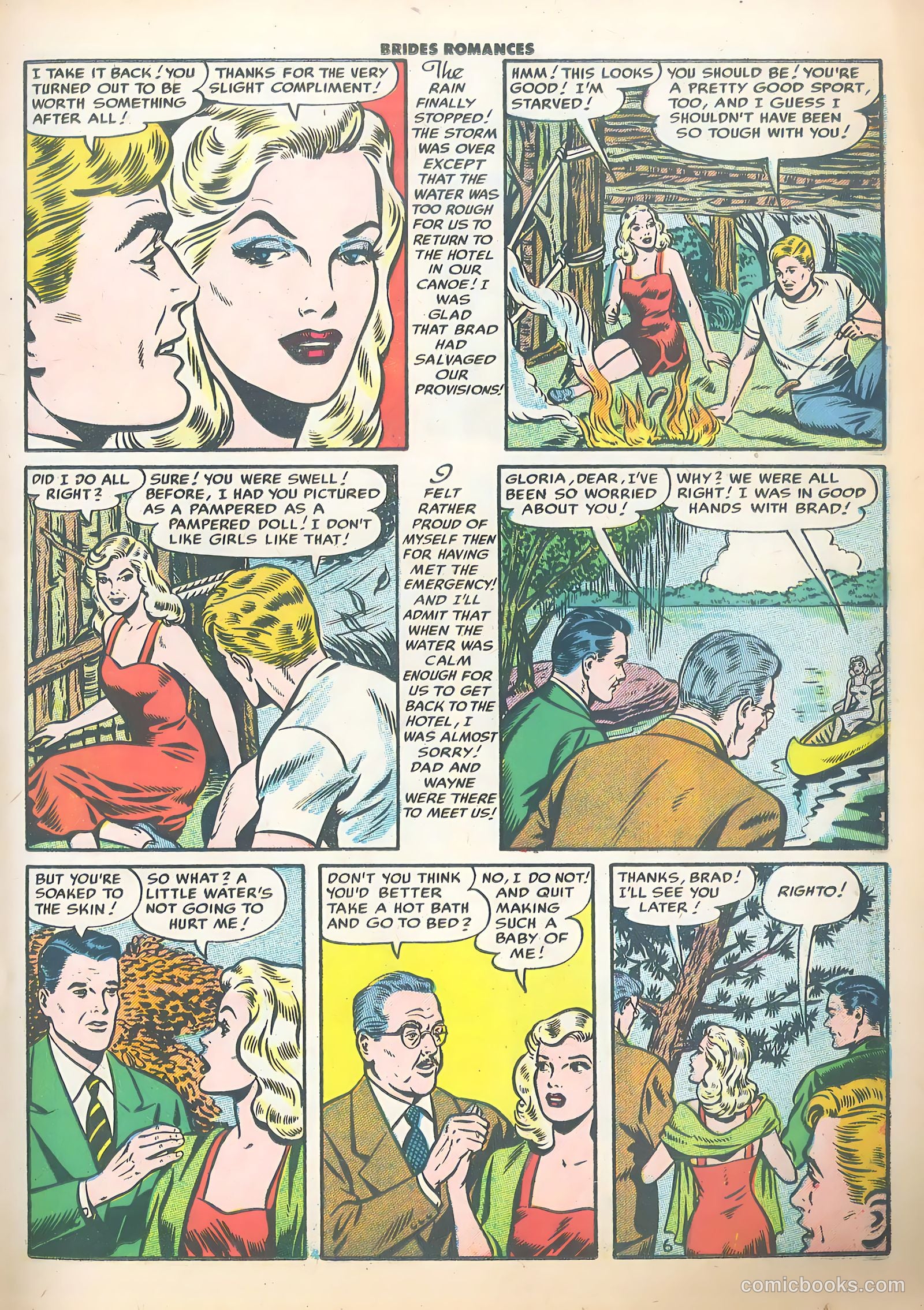 Brides Romances #15 (1955) — page 23 of 36