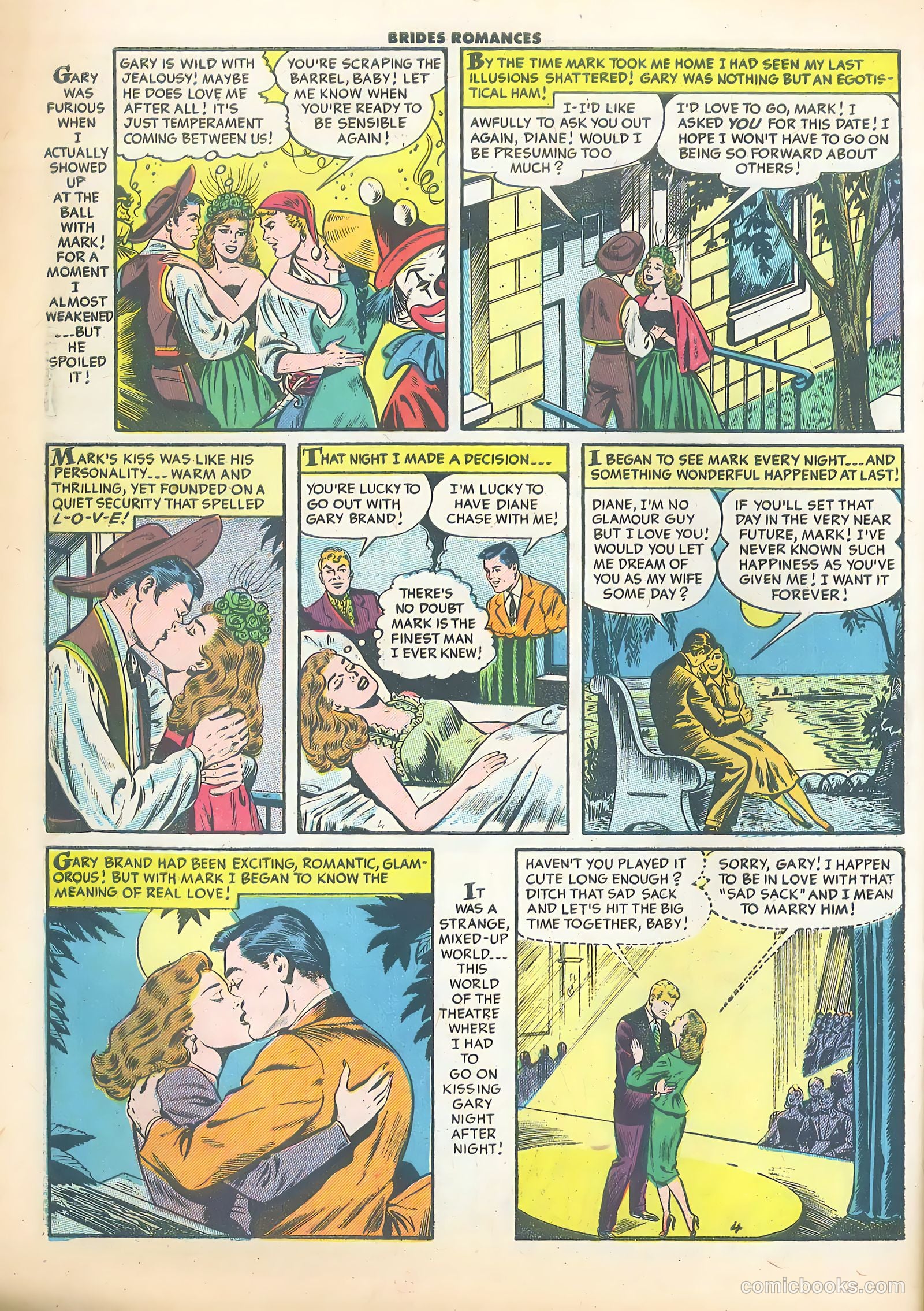 Brides Romances #15 (1955) — page 30 of 36