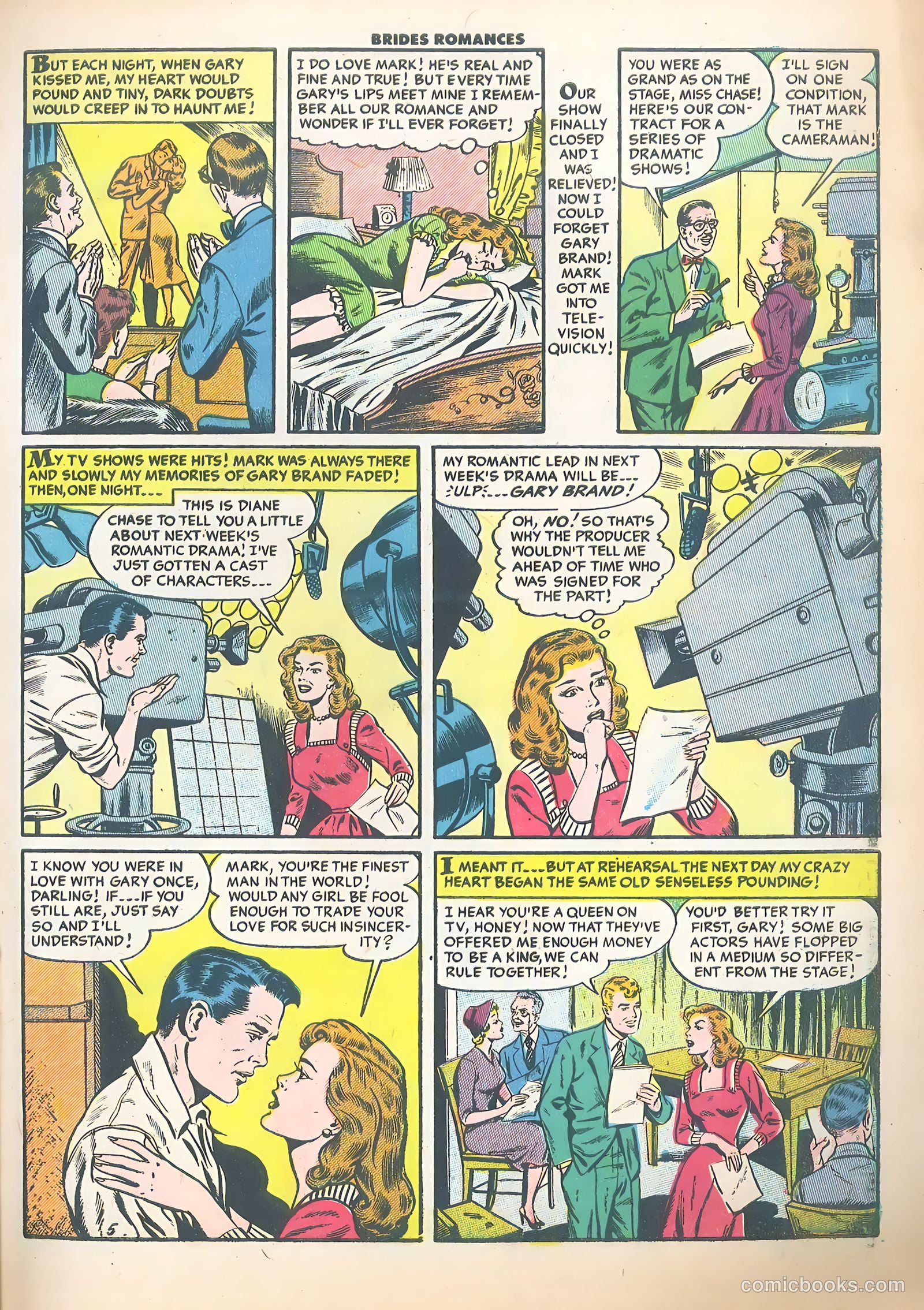 Brides Romances #15 (1955) — page 31 of 36