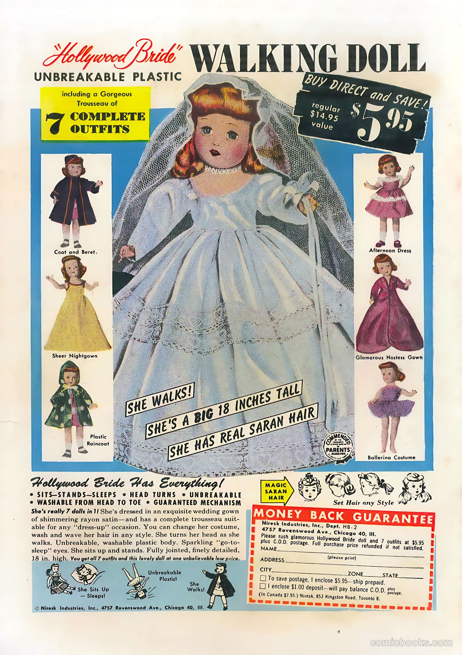 Brides Romances #15 (1955) — page 36 of 36