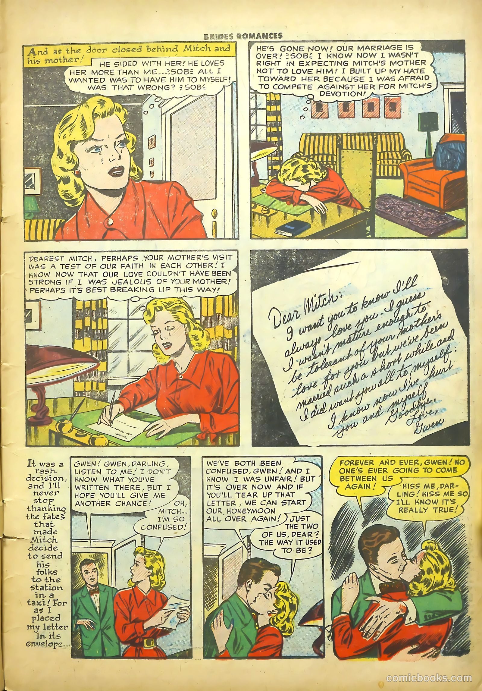 Brides Romances #16 (1956) — page 11 of 36
