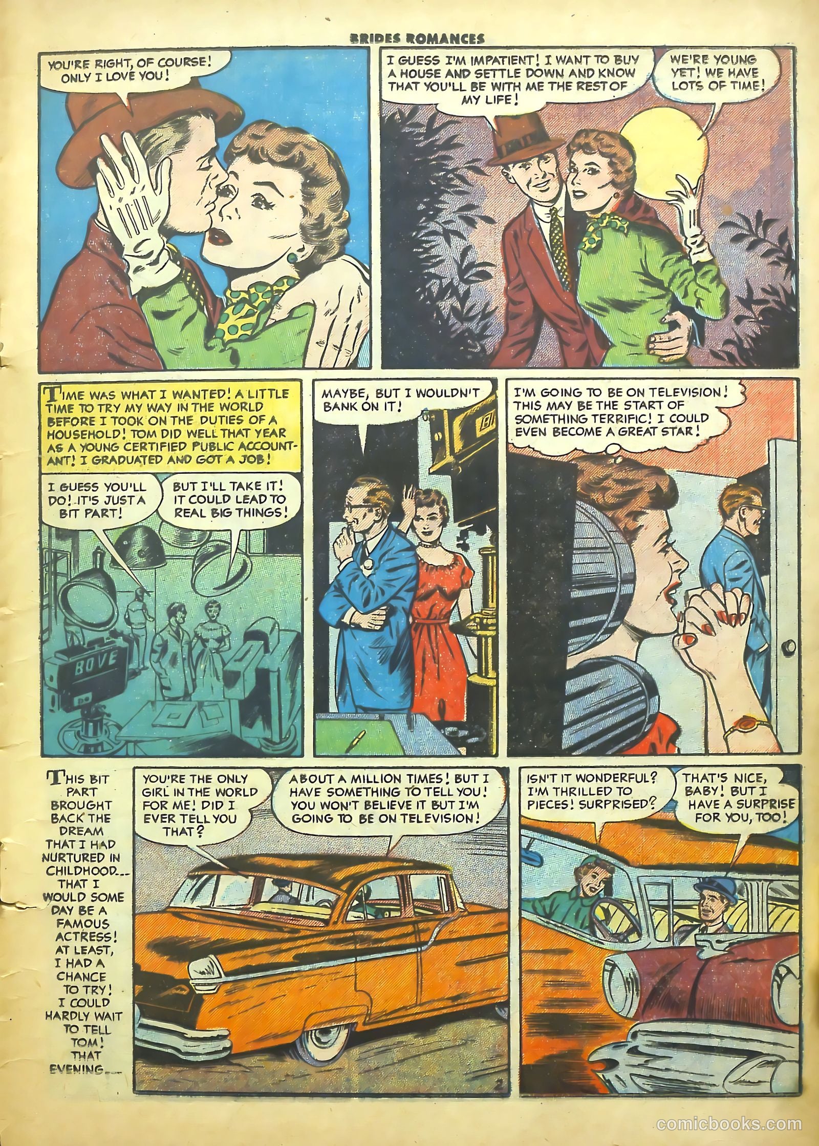 Brides Romances #16 (1956) — page 13 of 36