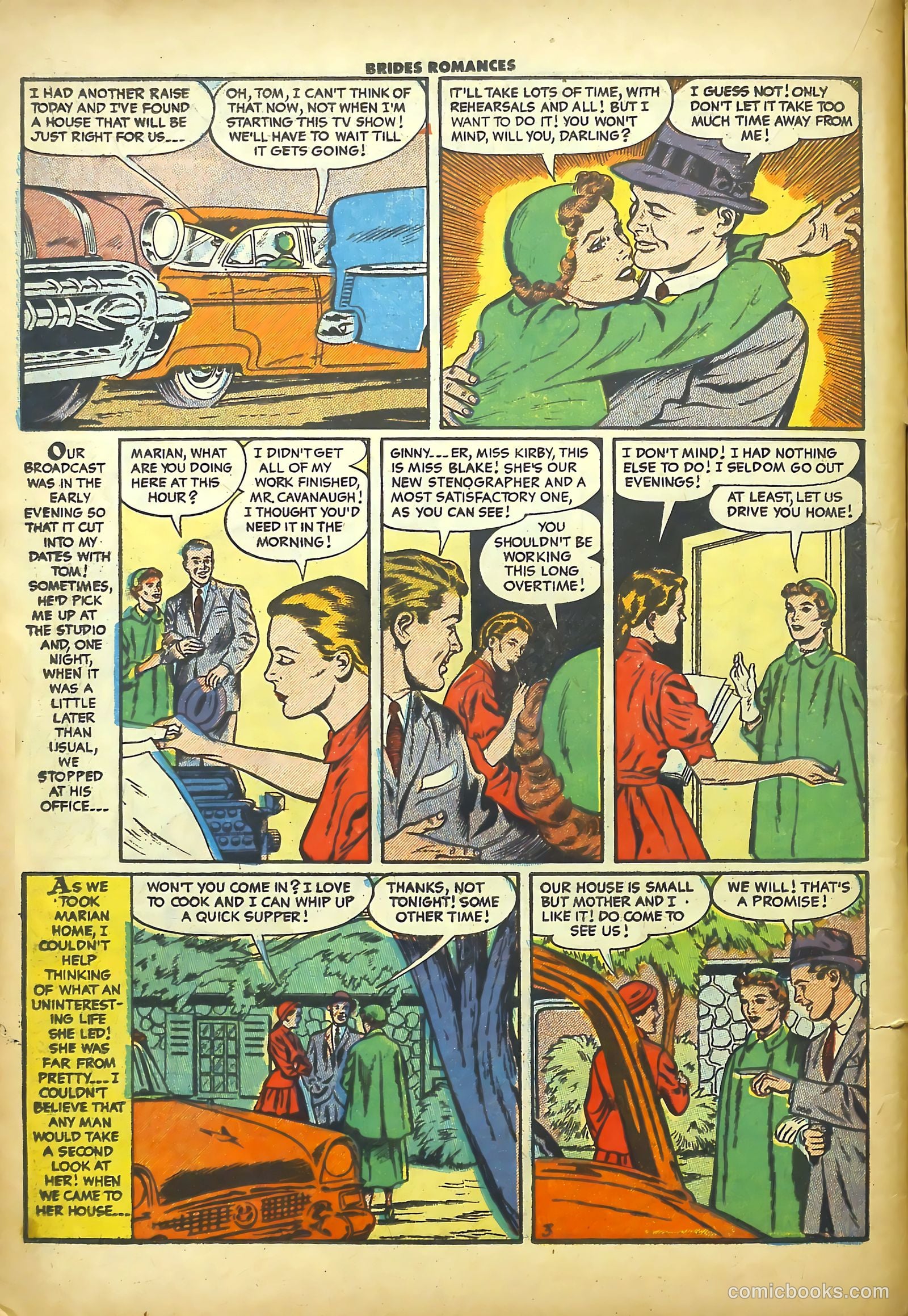 Brides Romances #16 (1956) — page 14 of 36