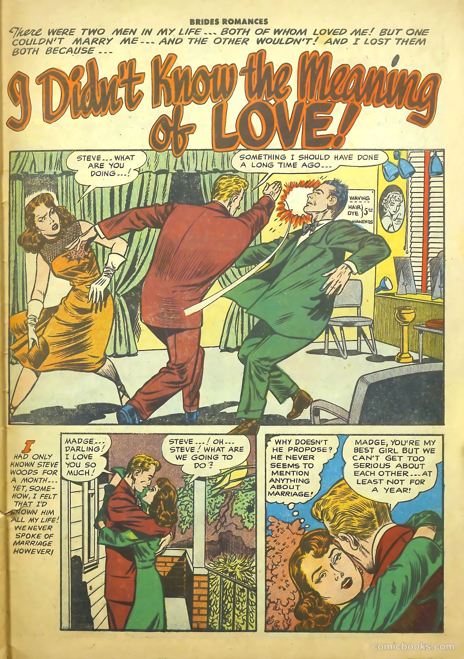 Brides Romances #16 (1956) — page 27 of 36