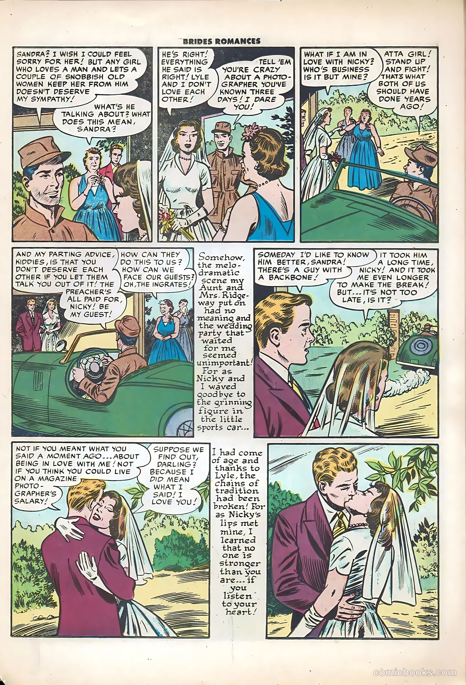 Brides Romances #17 (1956) — page 11 of 36