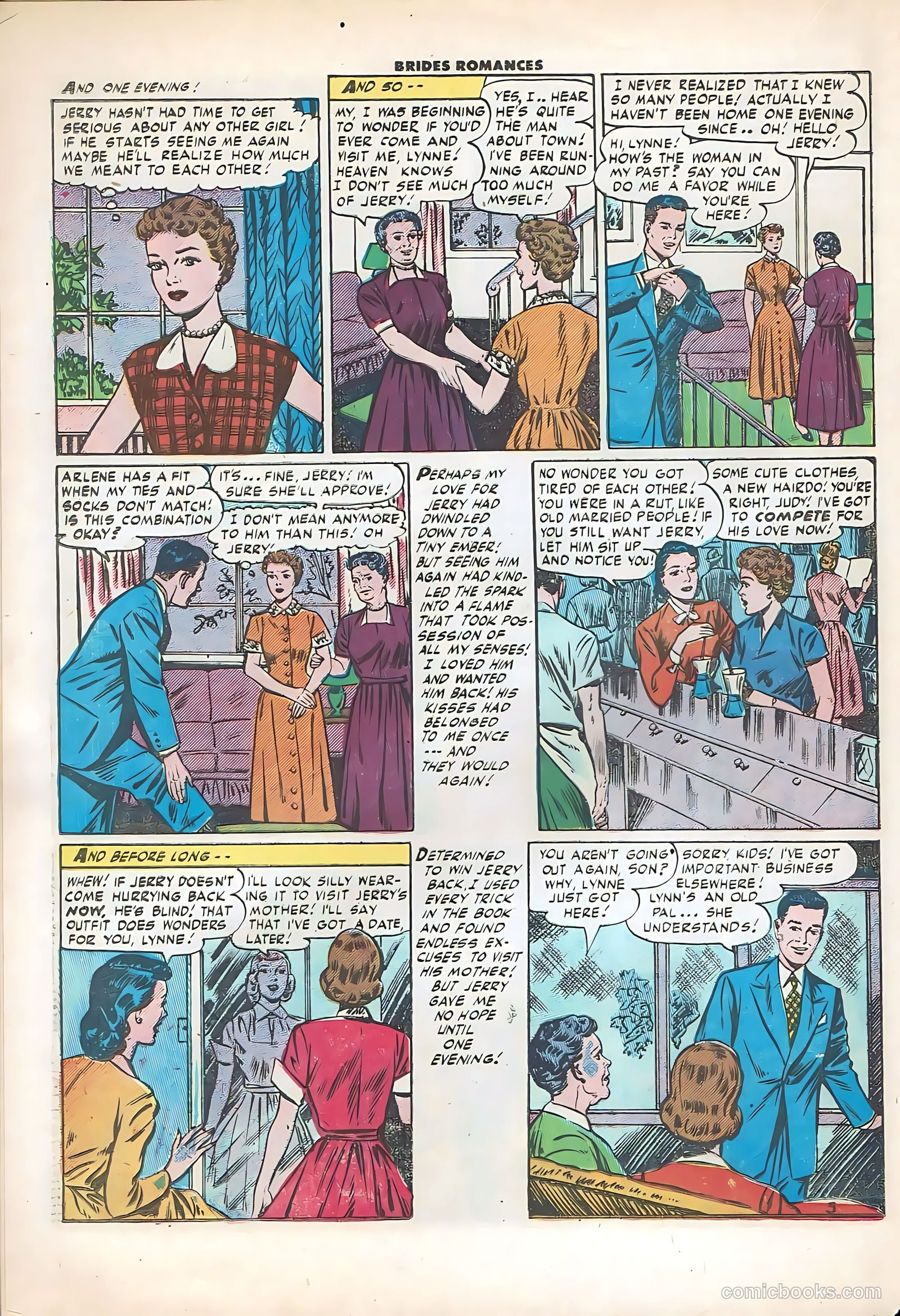 Brides Romances #17 (1956) — page 20 of 36