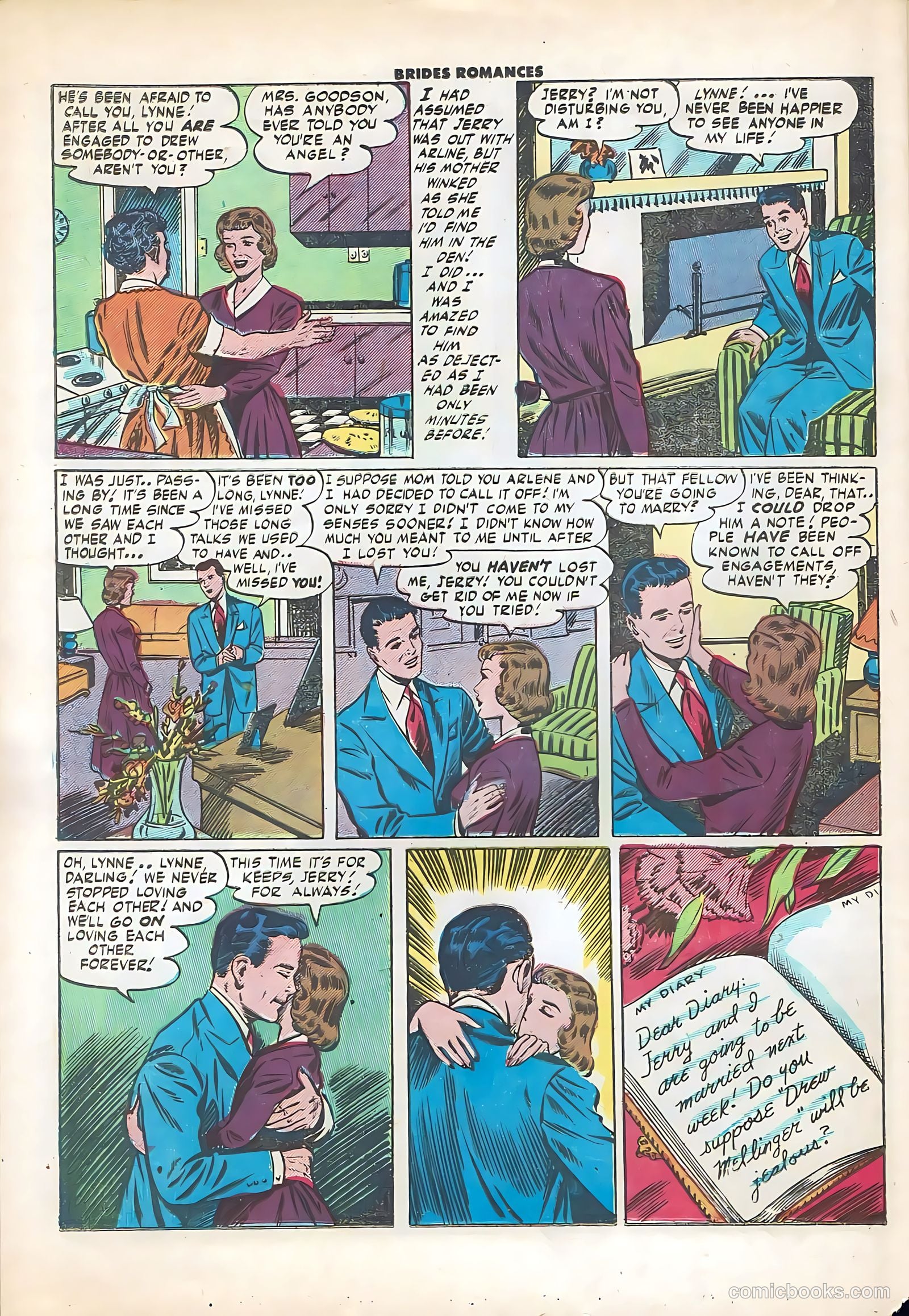 Brides Romances #17 (1956) — page 24 of 36