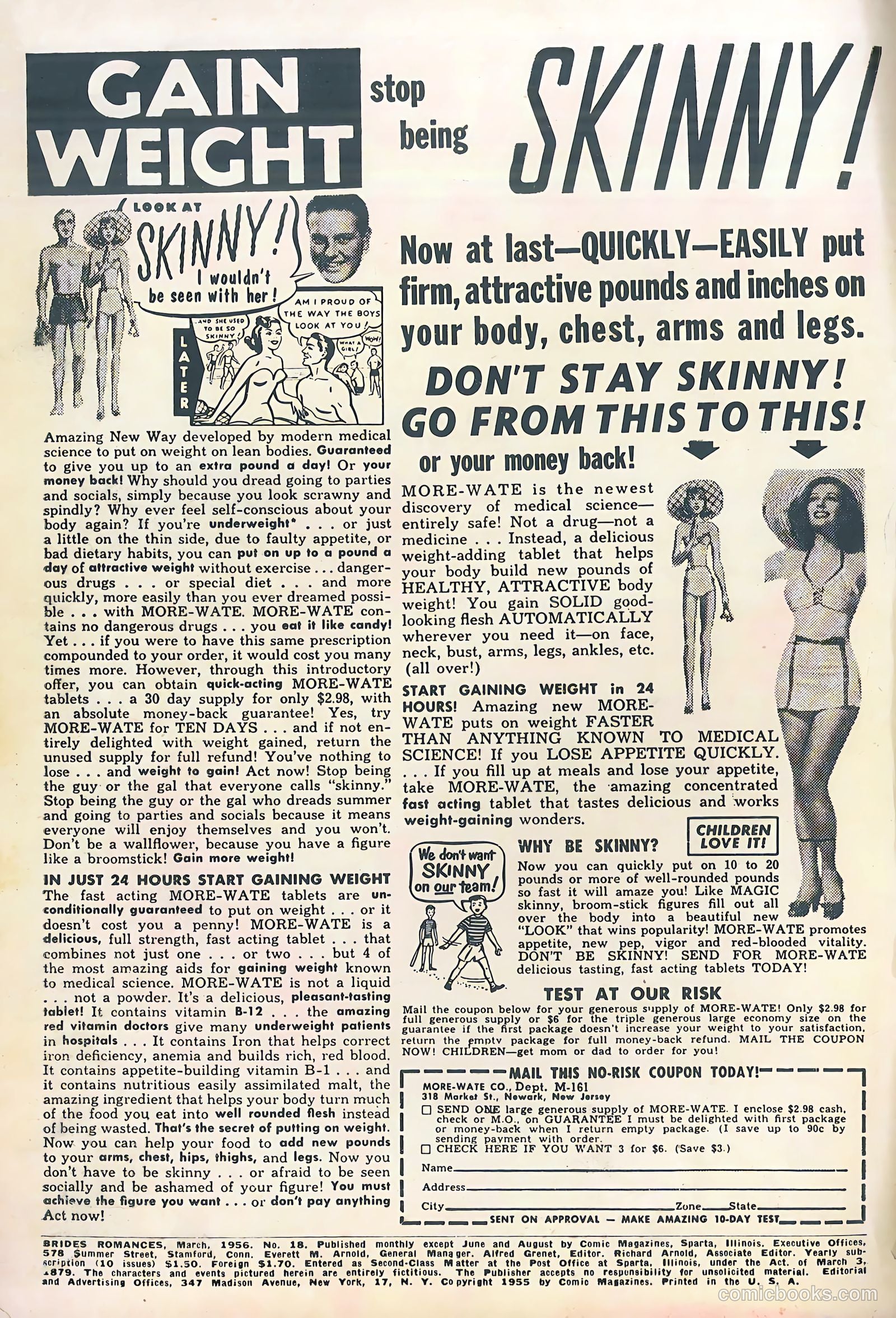 Brides Romances #18 (1956) — page 4 of 38