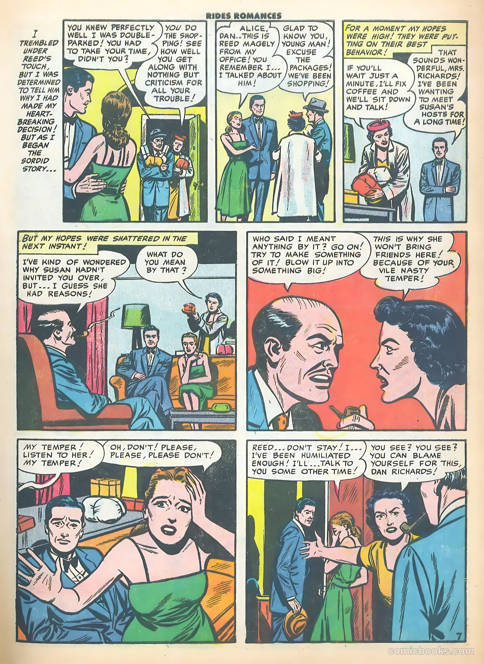 Brides Romances #18 (1956) — page 11 of 38