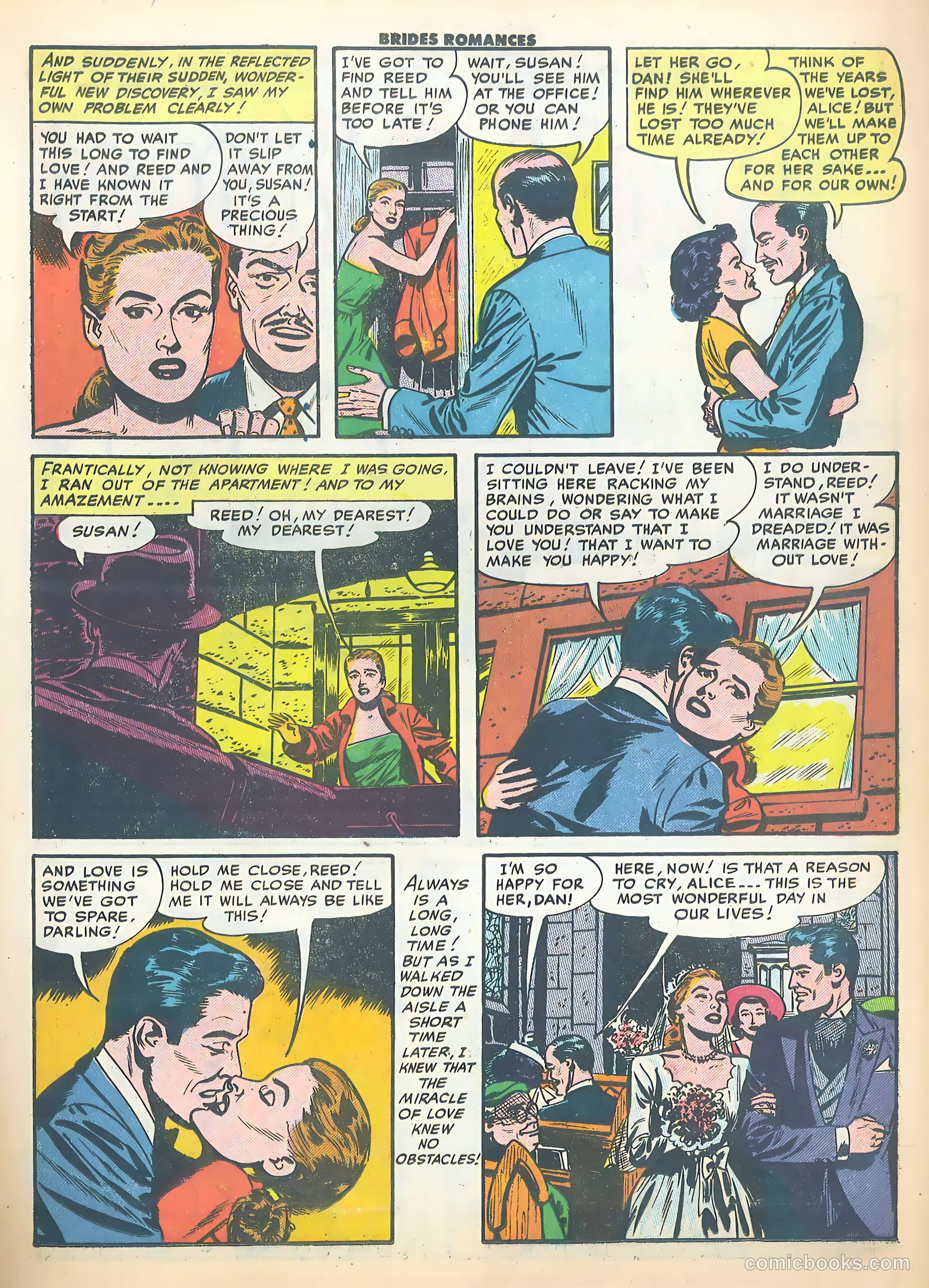 Brides Romances #18 (1956) — page 13 of 38