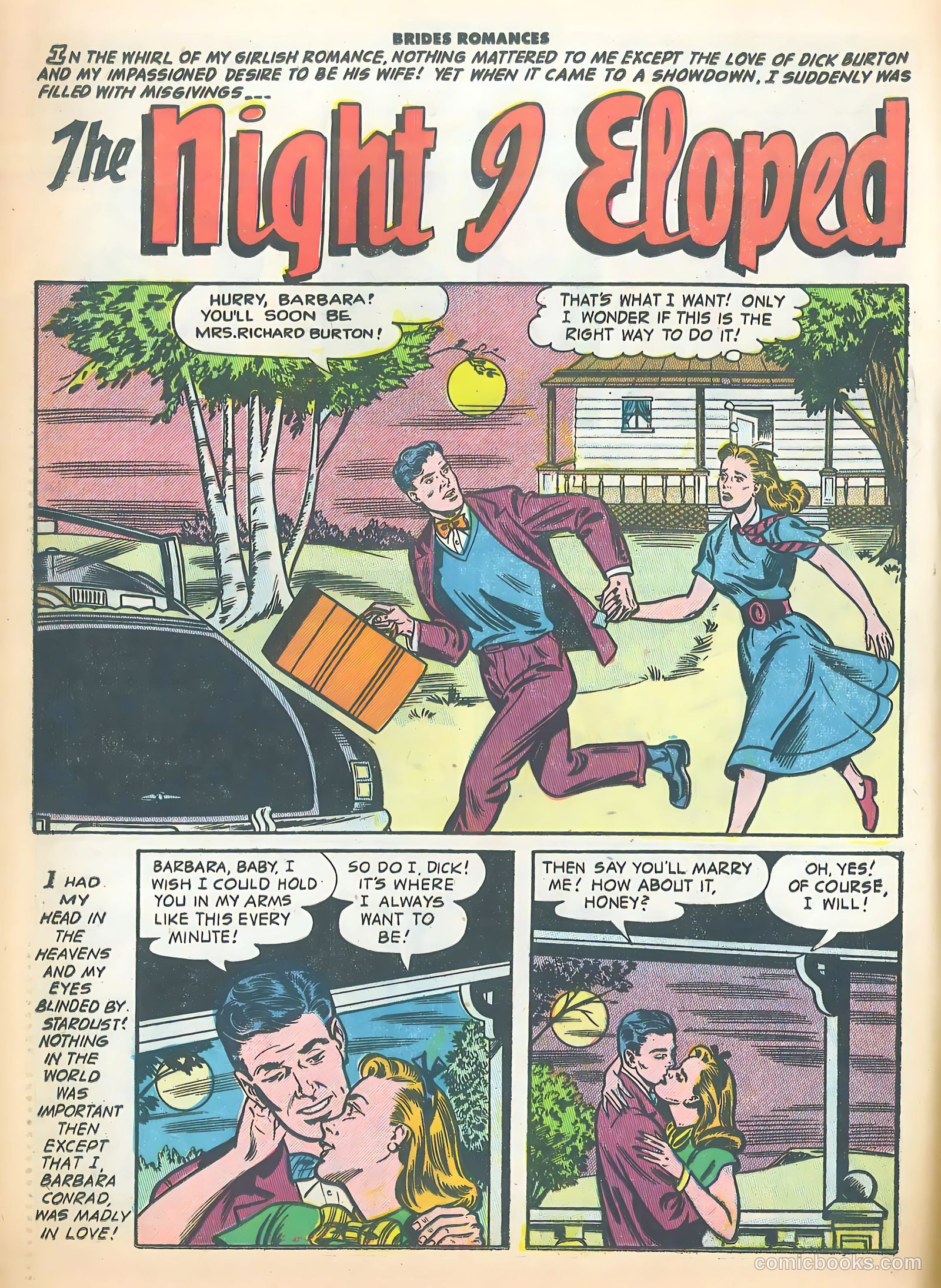 Brides Romances #18 (1956) — page 14 of 38