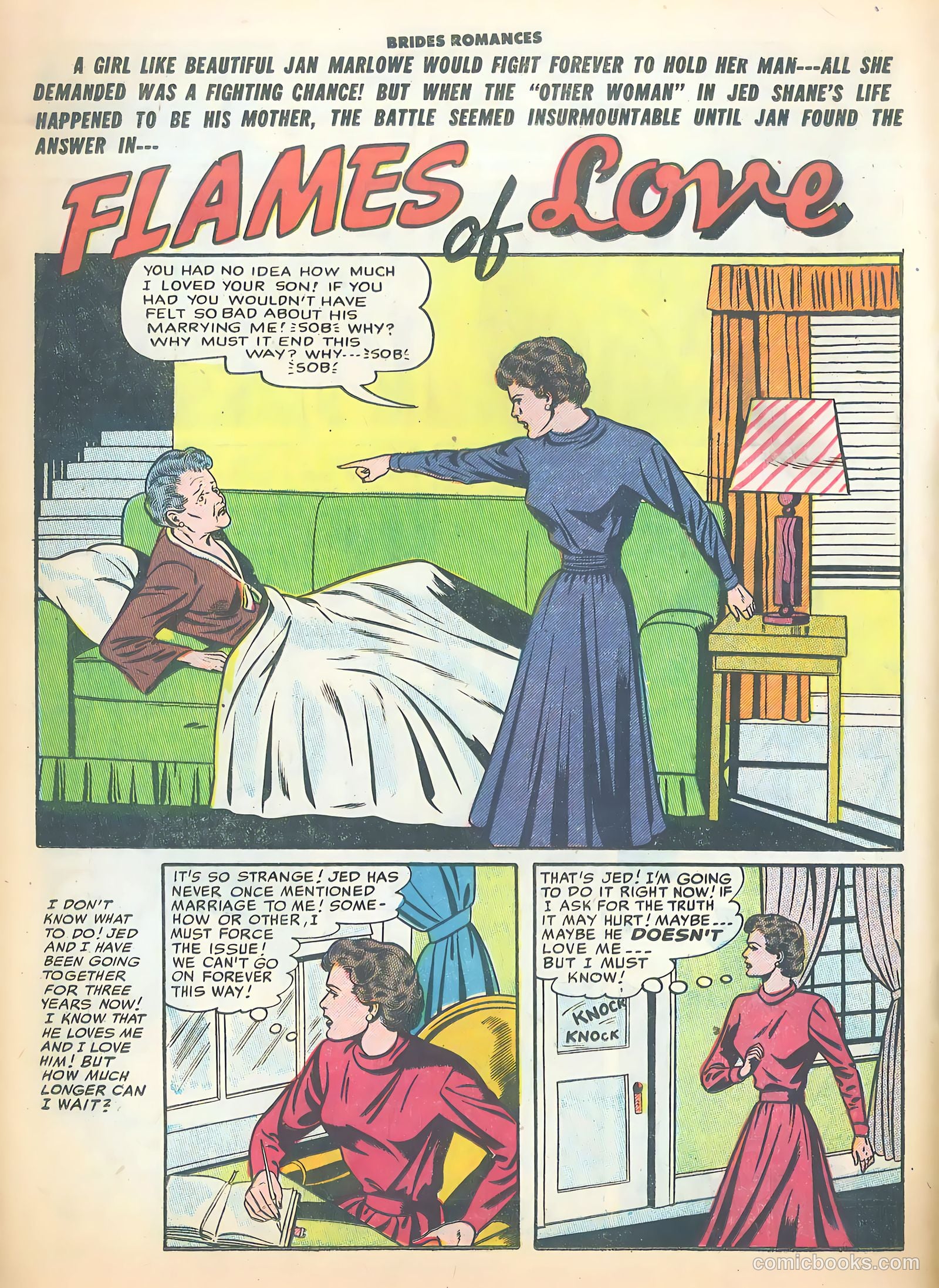 Brides Romances #18 (1956) — page 20 of 38