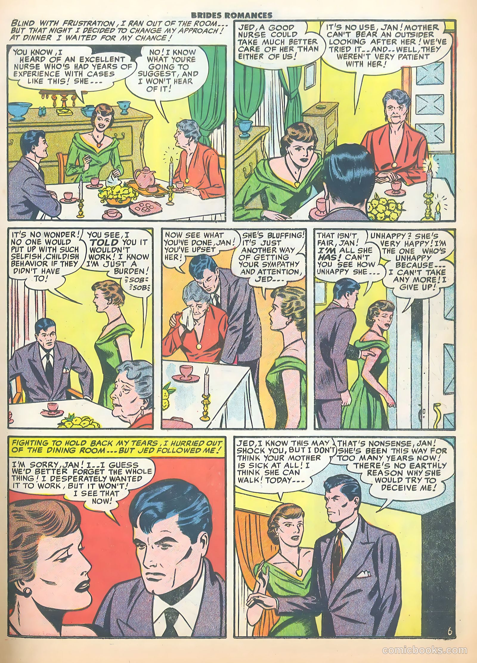 Brides Romances #18 (1956) — page 25 of 38