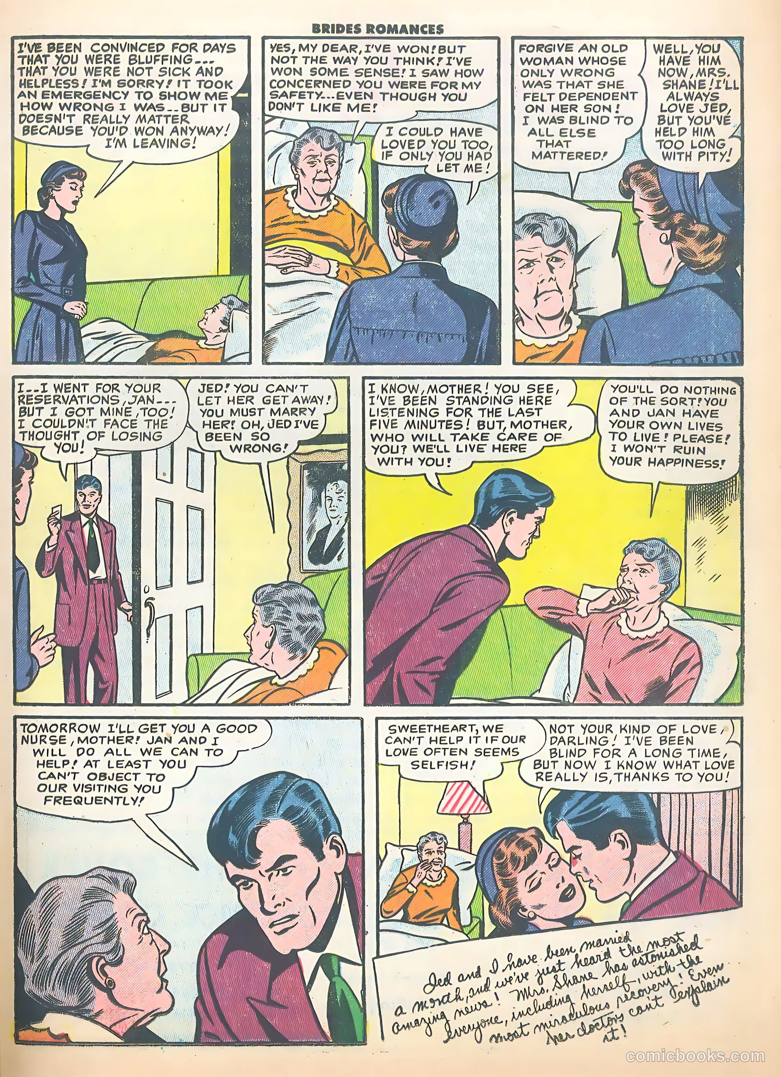 Brides Romances #18 (1956) — page 27 of 38