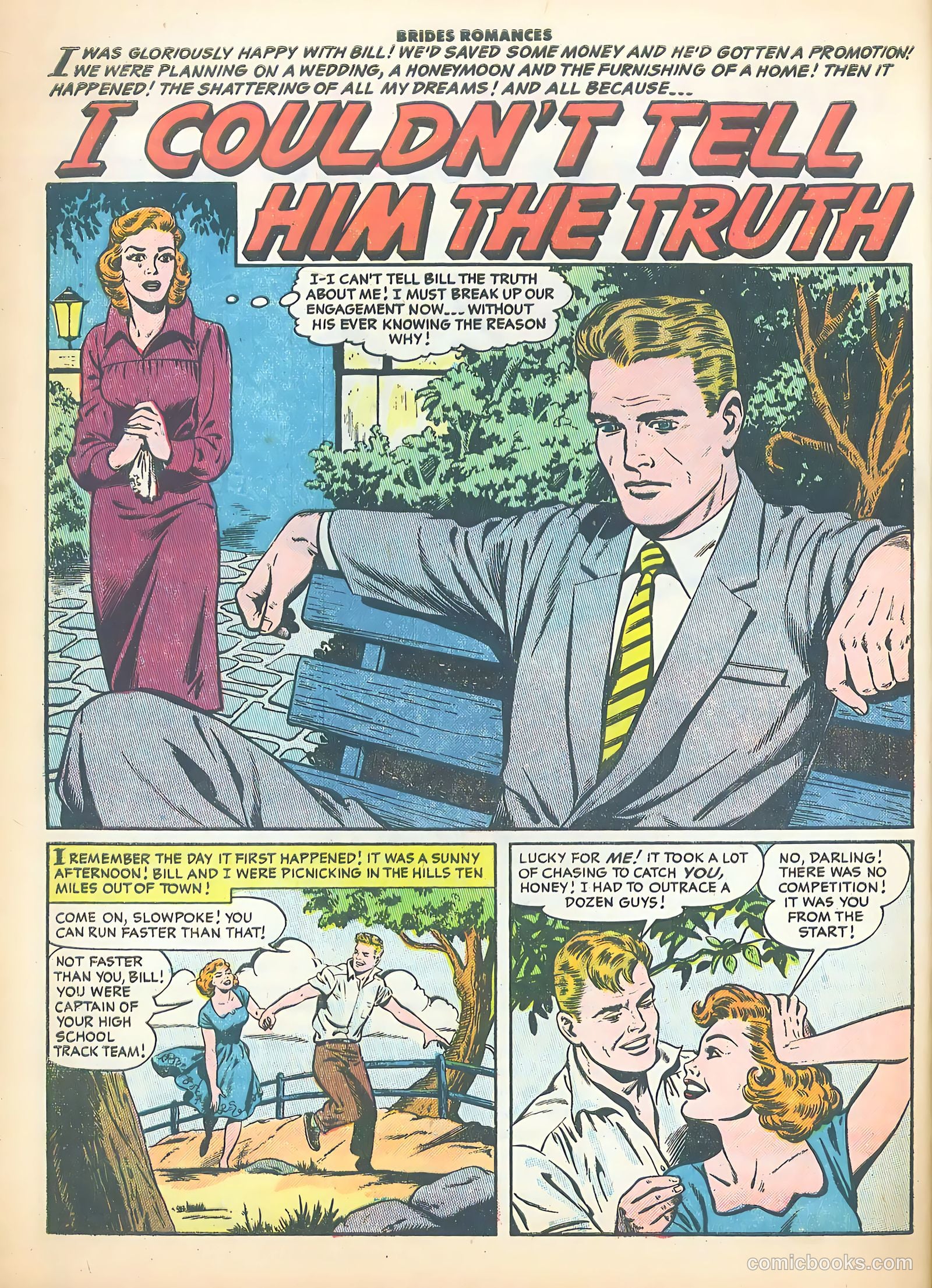 Brides Romances #18 (1956) — page 30 of 38