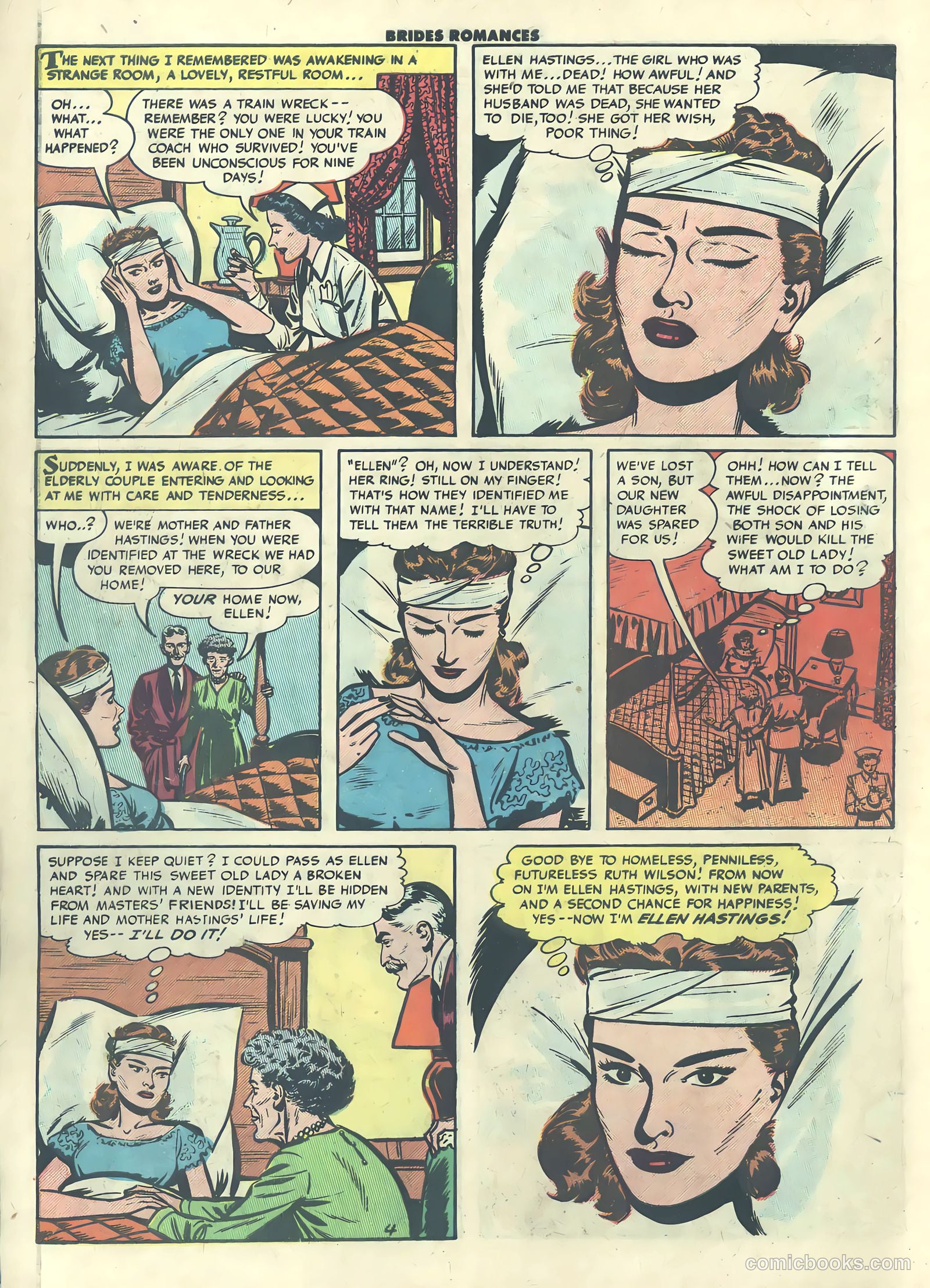 Brides Romances #19 (1956) — page 6 of 37
