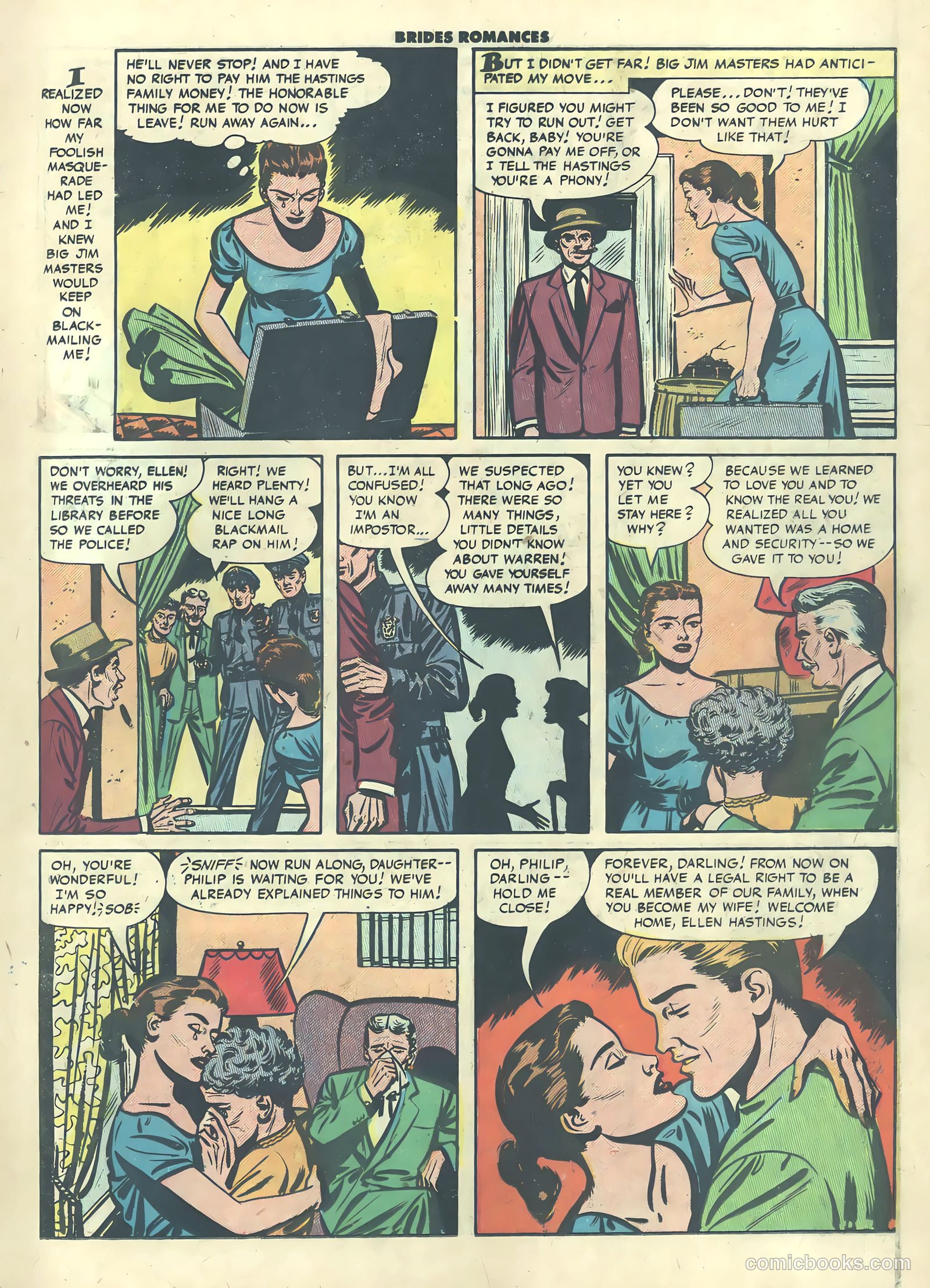 Brides Romances #19 (1956) — page 11 of 37
