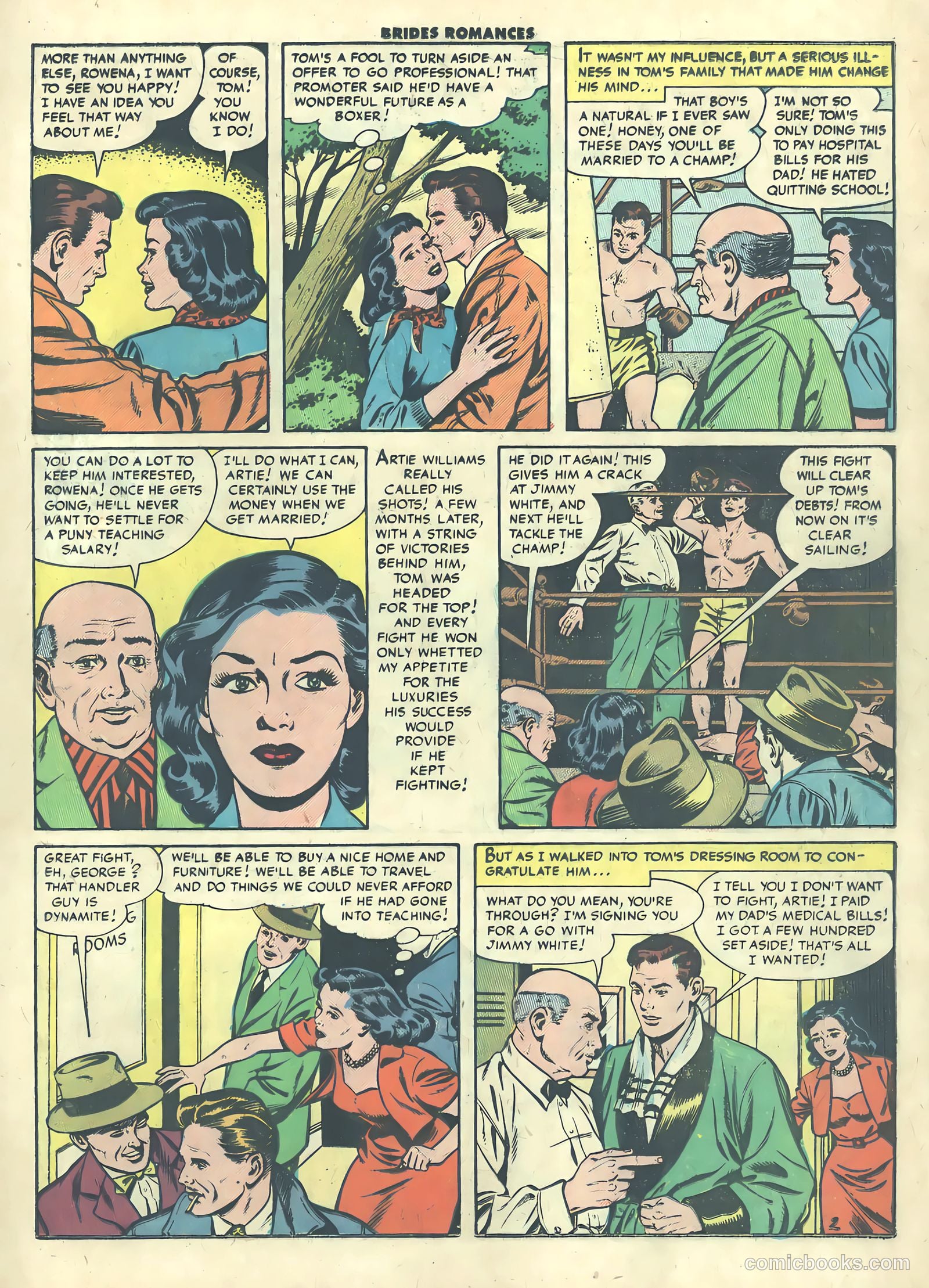 Brides Romances #19 (1956) — page 13 of 37